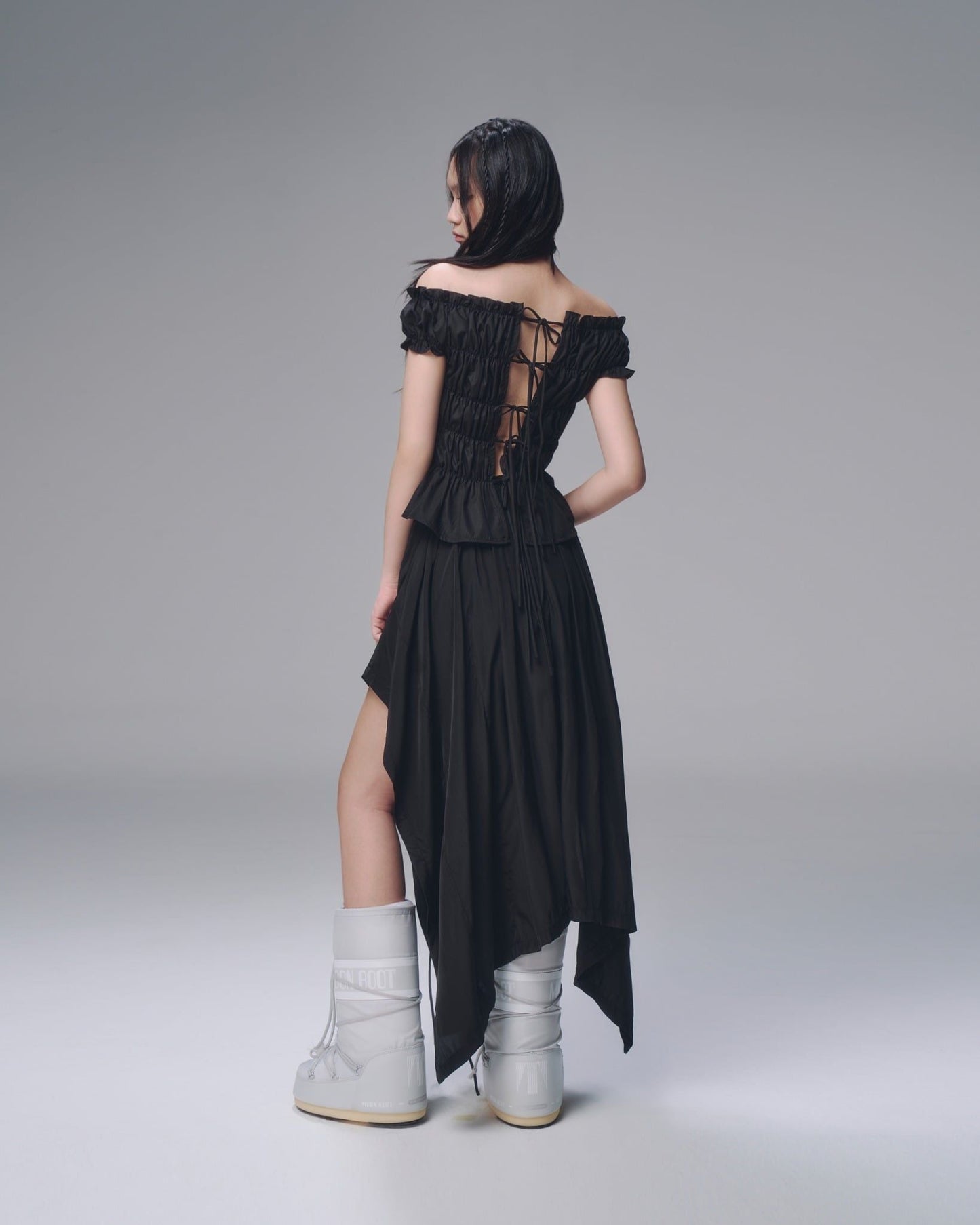Bunnyhill Twyla 半截裙，黑色