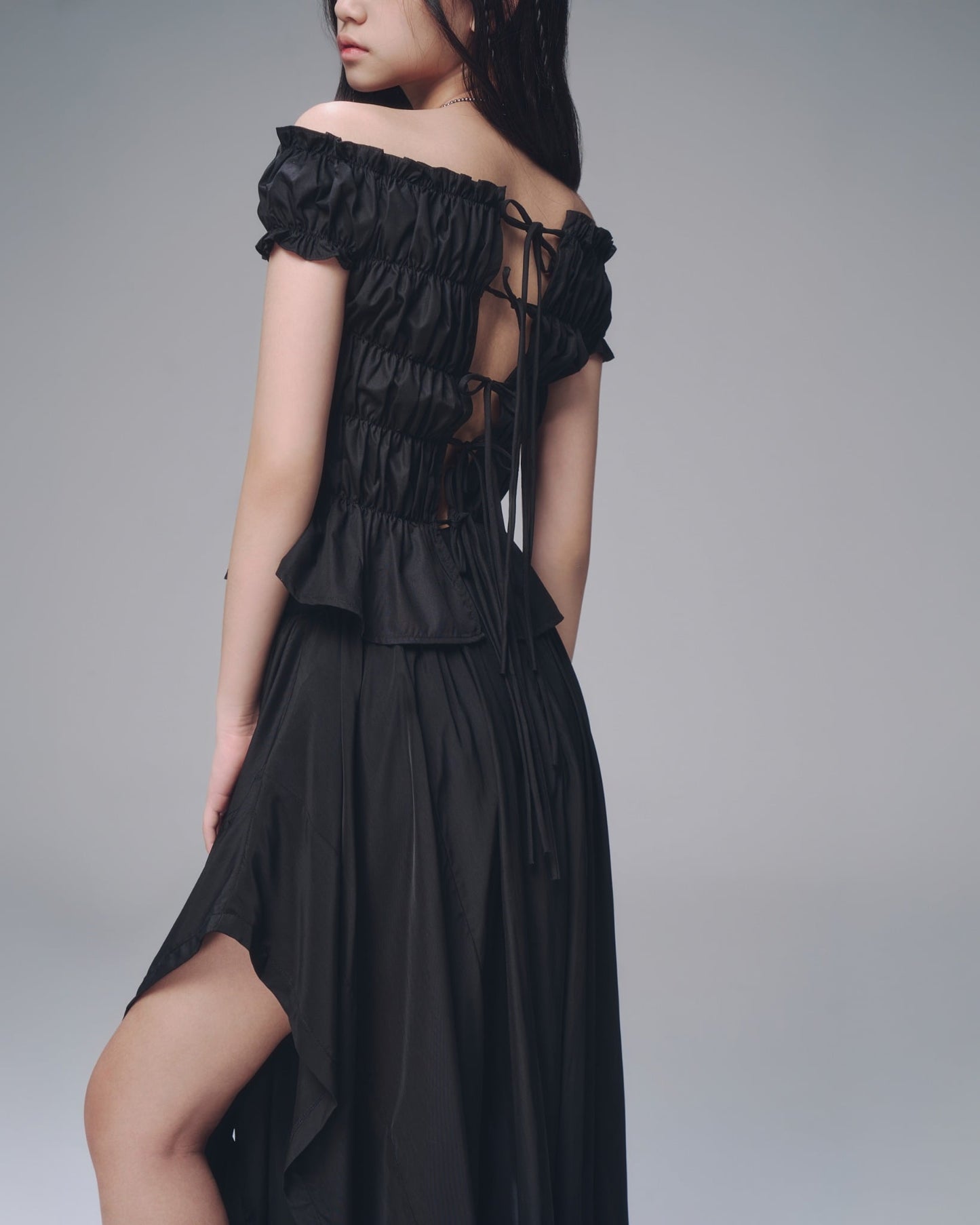 Dawsey Top (Black) — Bunnyhill