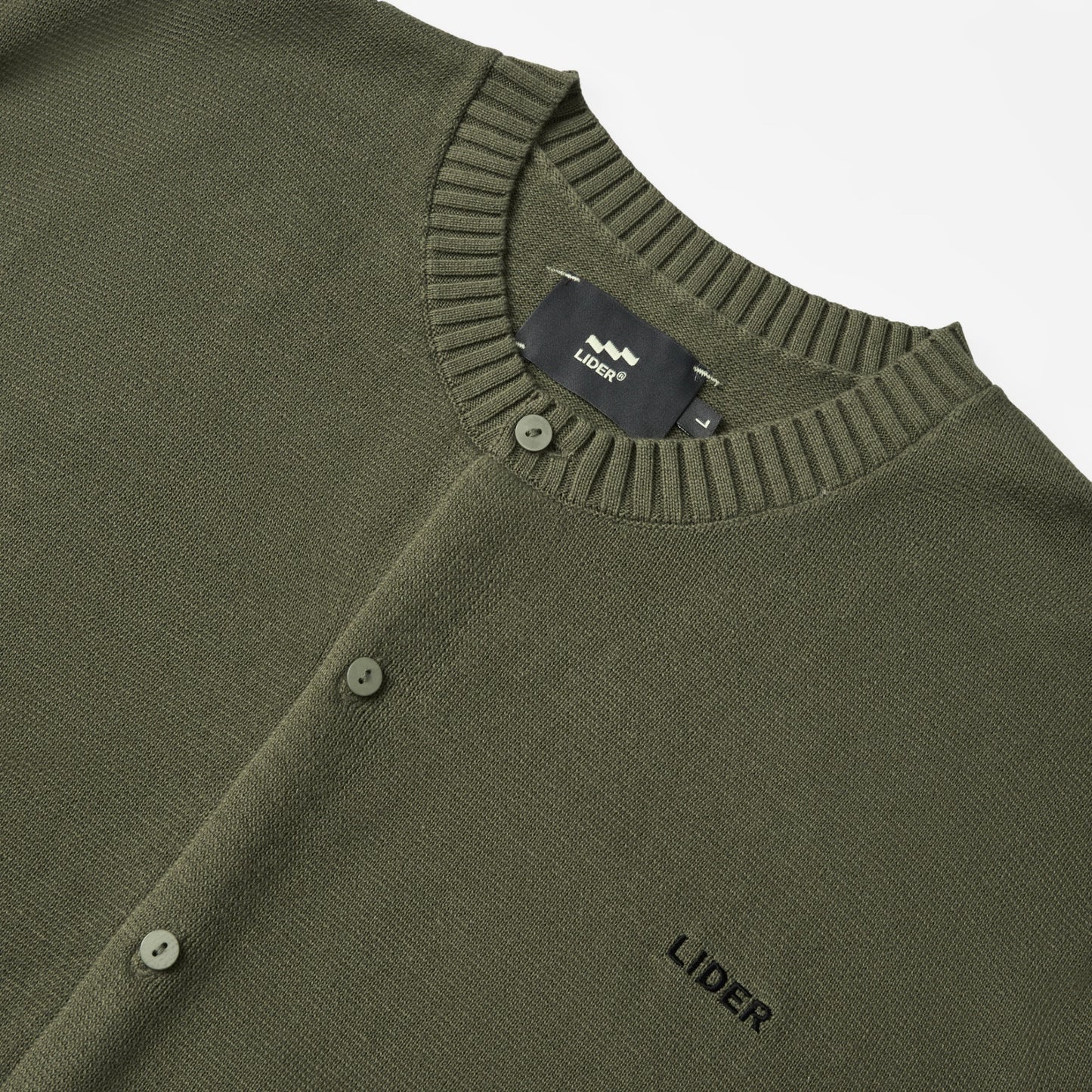 Lider AUTUMNAL KNIT CARDIGAN - Olive 針織外套
