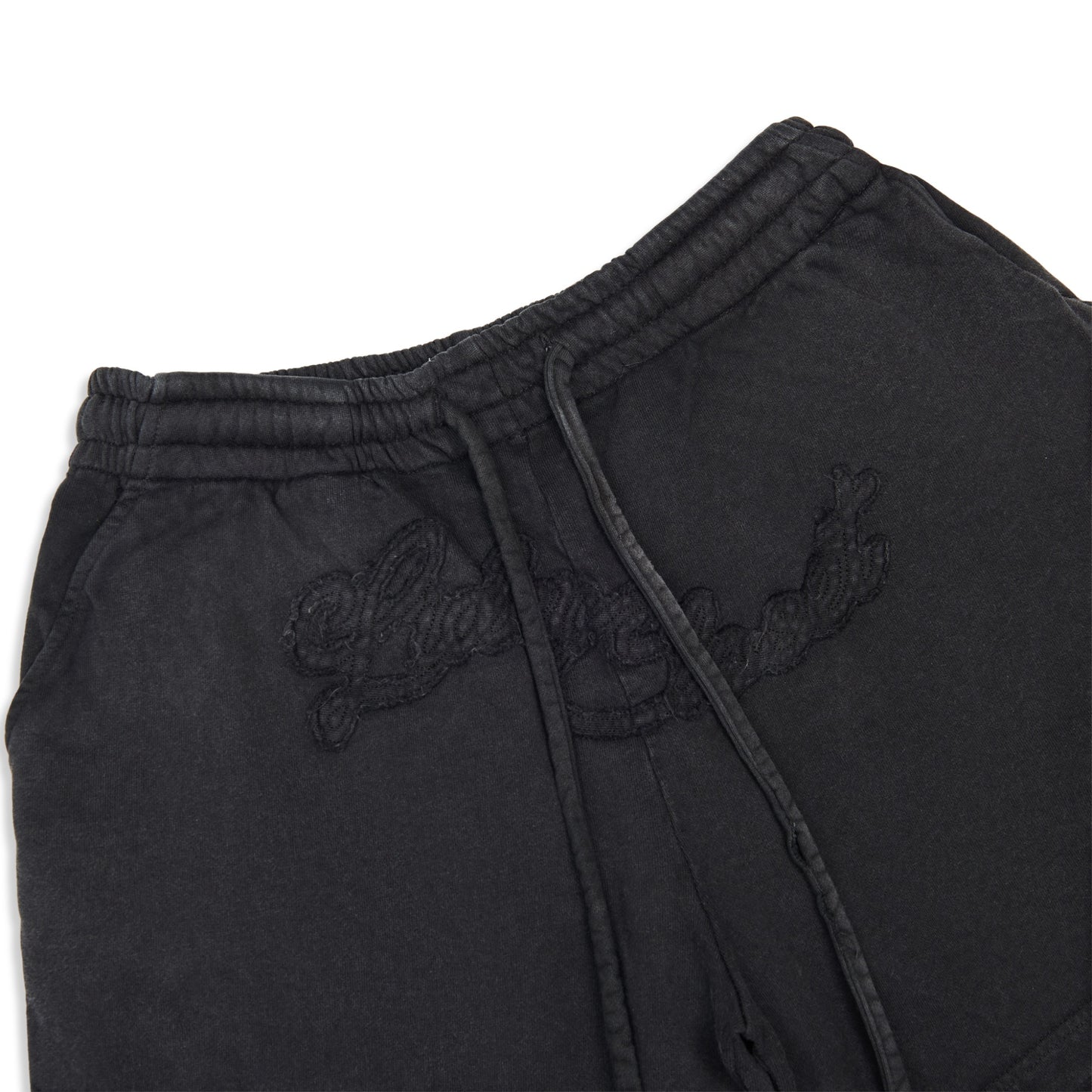 Lider OUTSIDER SWEATSHORTS - Washed Black 衛短褲