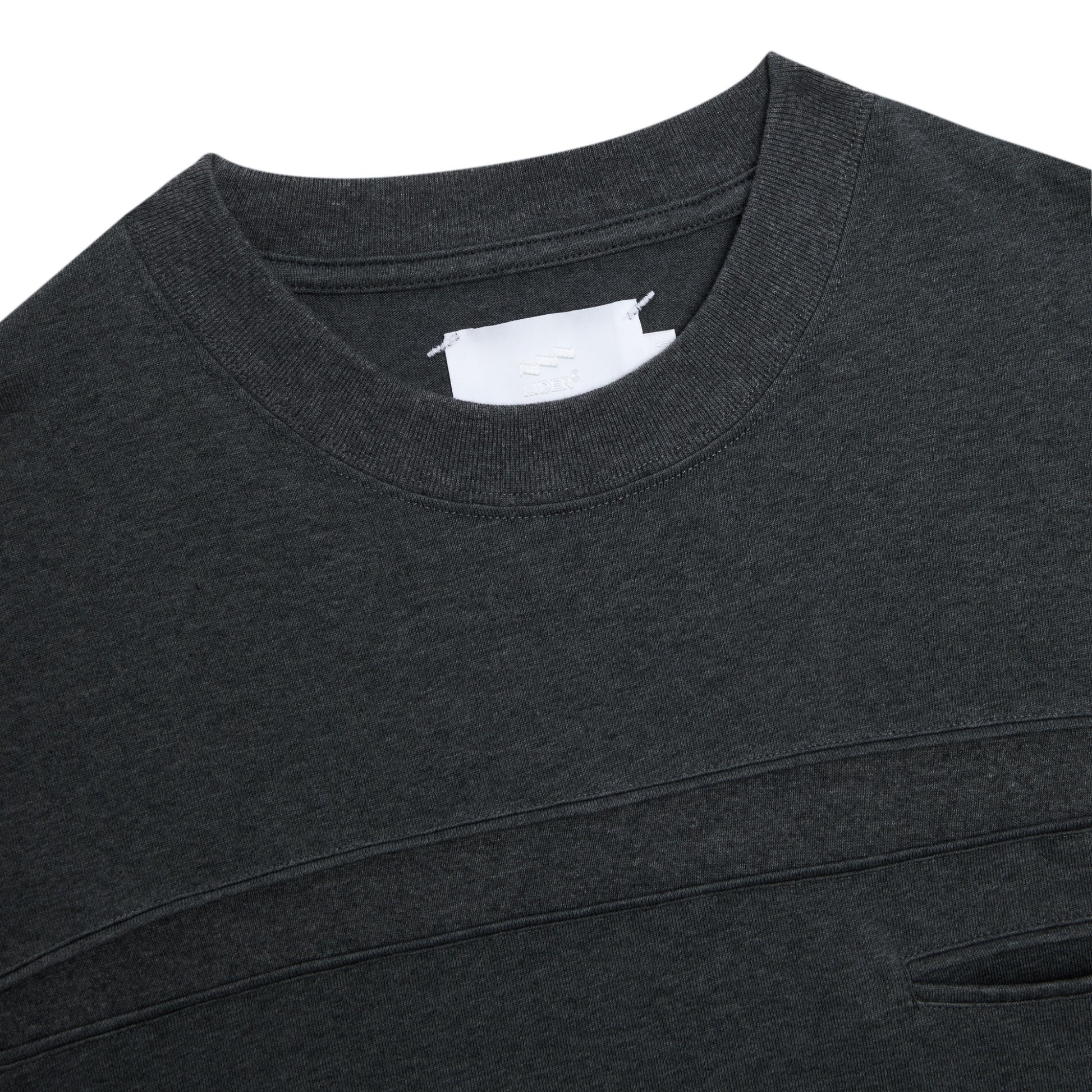 Lider ORIGINAL BOXY TEE - Dark Grey T 恤
