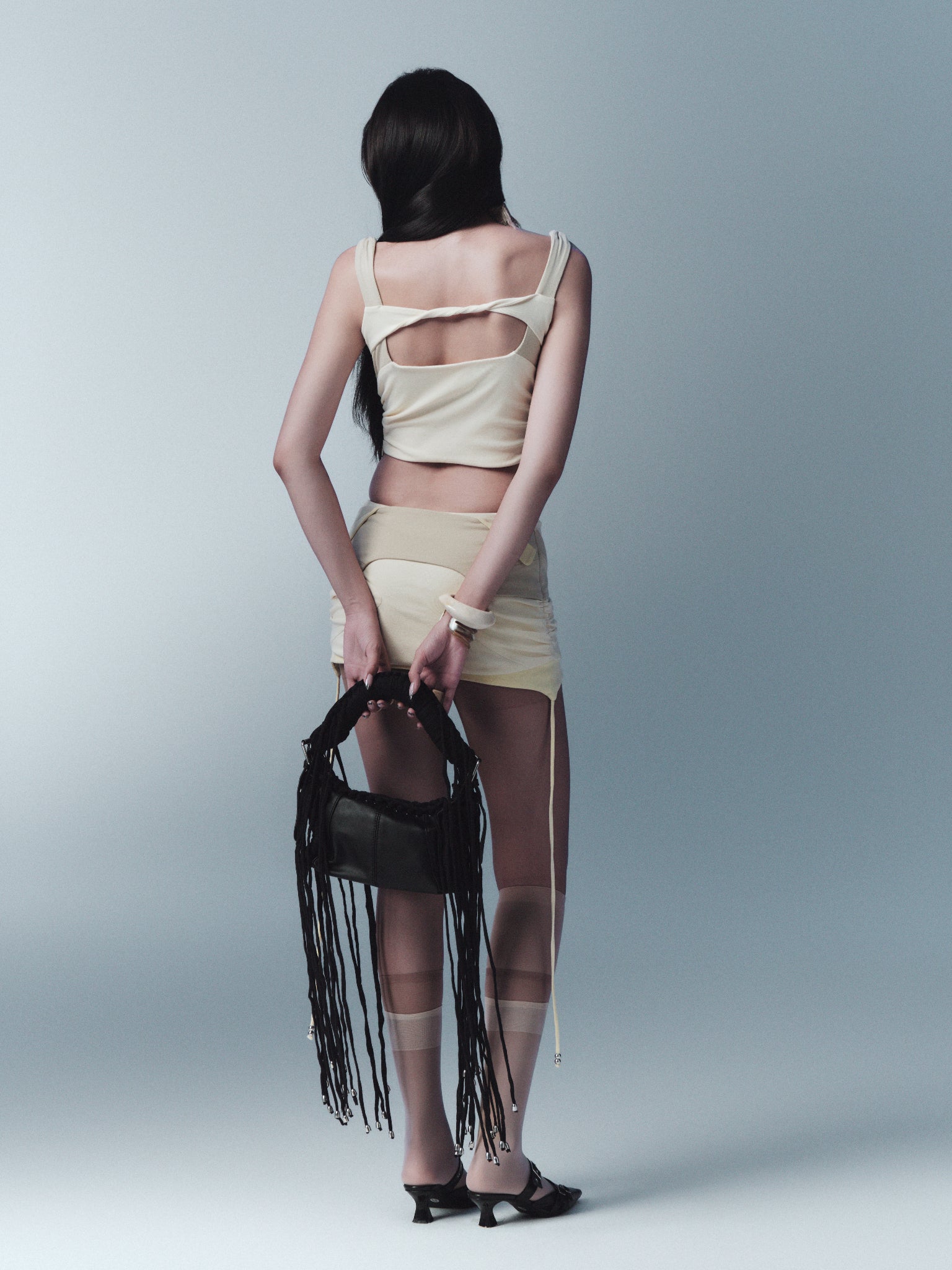 Amir Skirt (Ivory) — Bunnyhill
