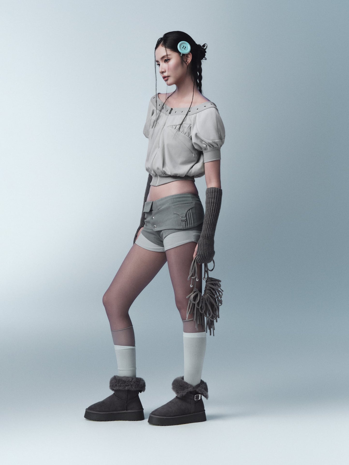 Pamir Top (Blue Grey) — Bunnyhill