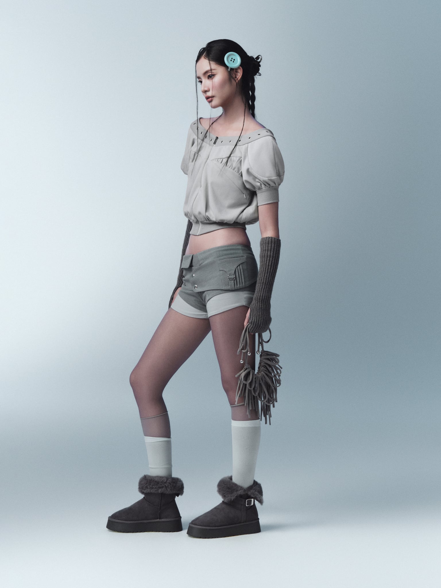 Pamir Top (Blue Grey) — Bunnyhill
