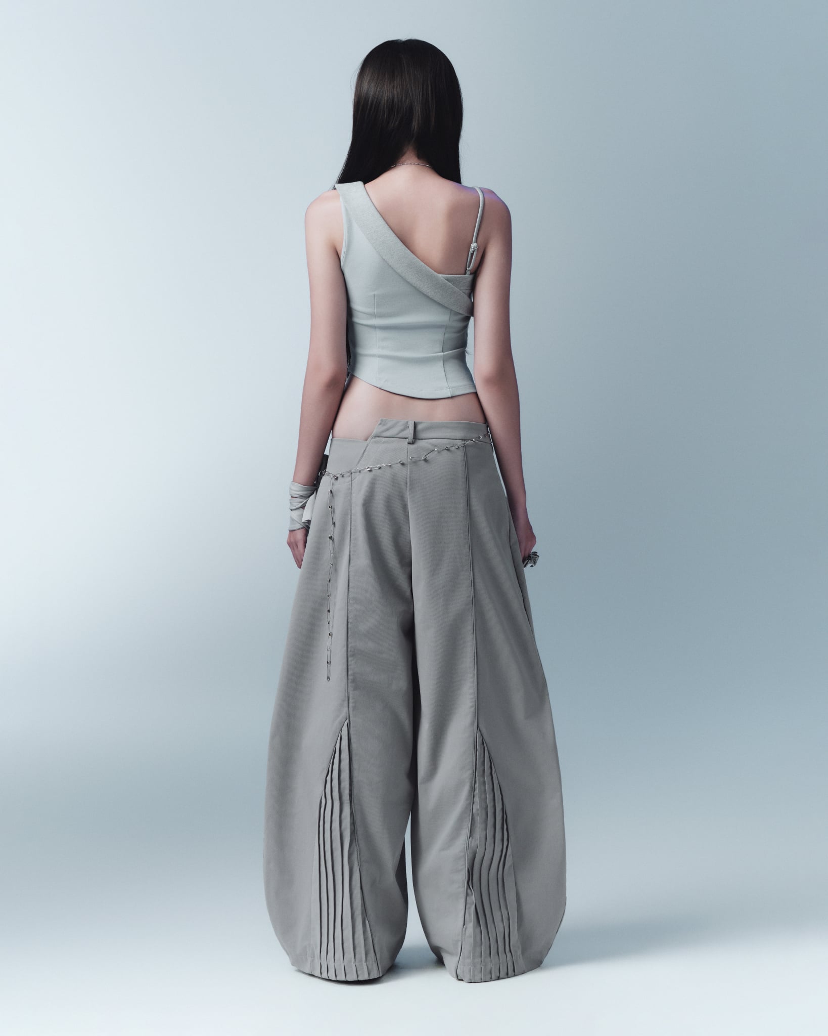 Blyse Pants (Grey) — Bunnyhill