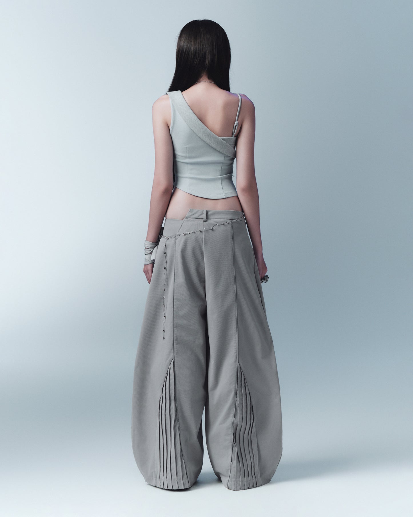 Tambi Top (Grey Blue) — Bunnyhill