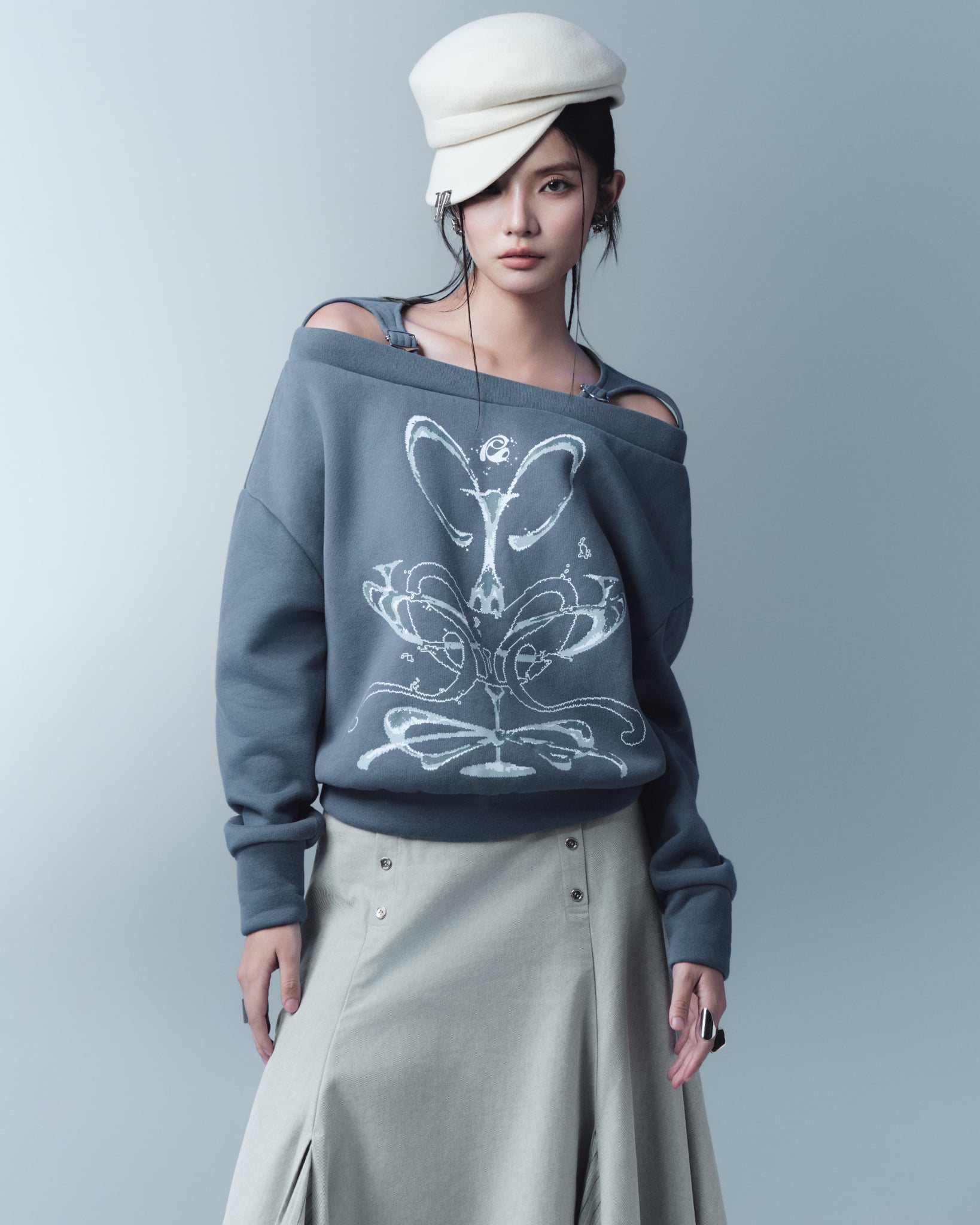 Balwin Sweater (Blue) — Bunnyhill