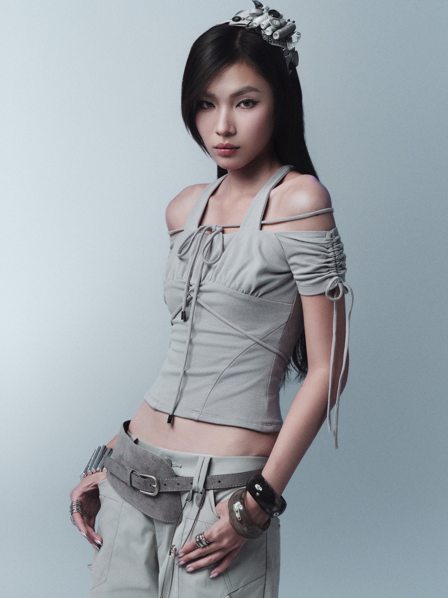 Delow Pants (Grey) — Bunnyhill
