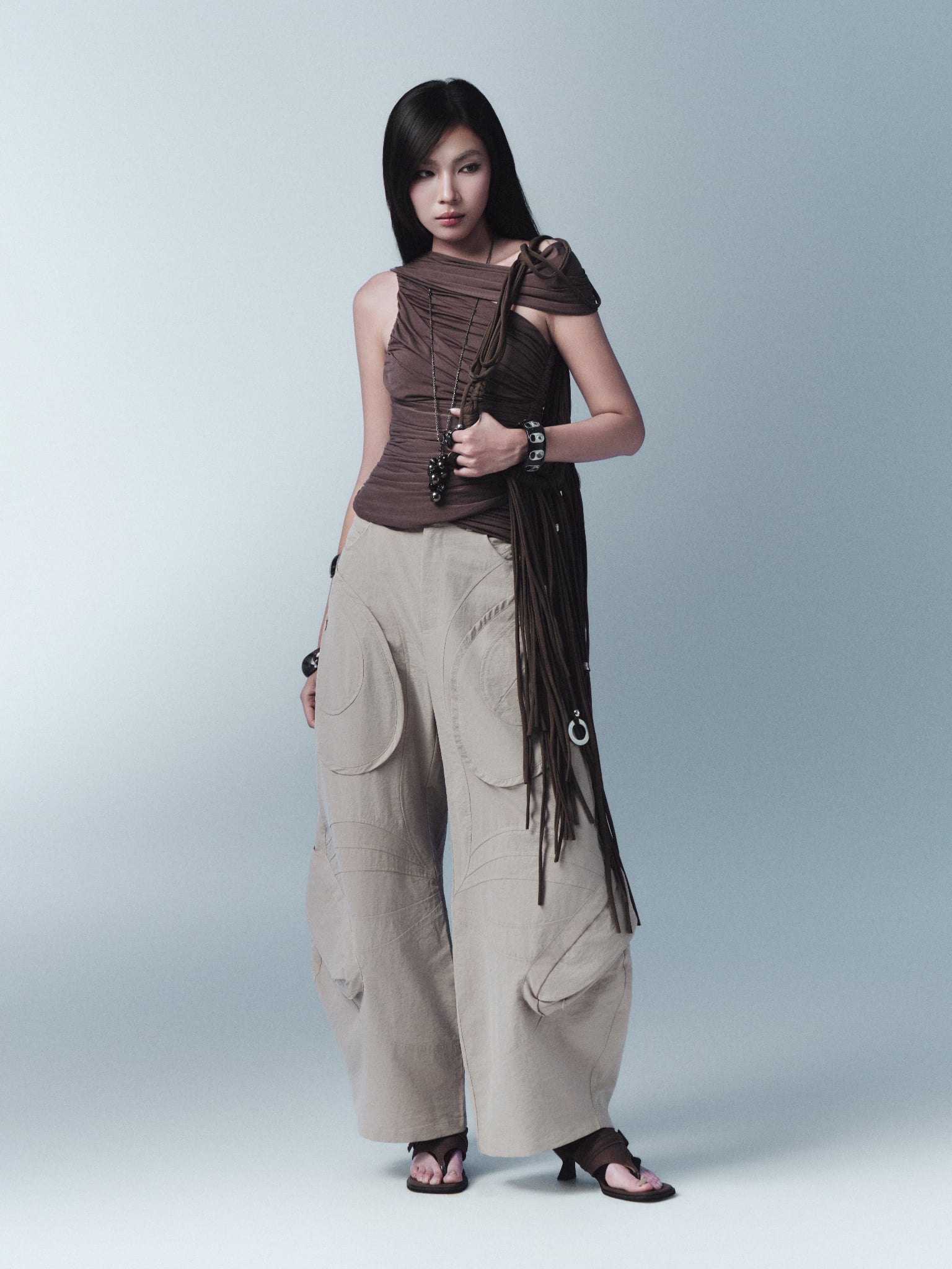 Bindflow Pants (Beige) — Bunnyhill