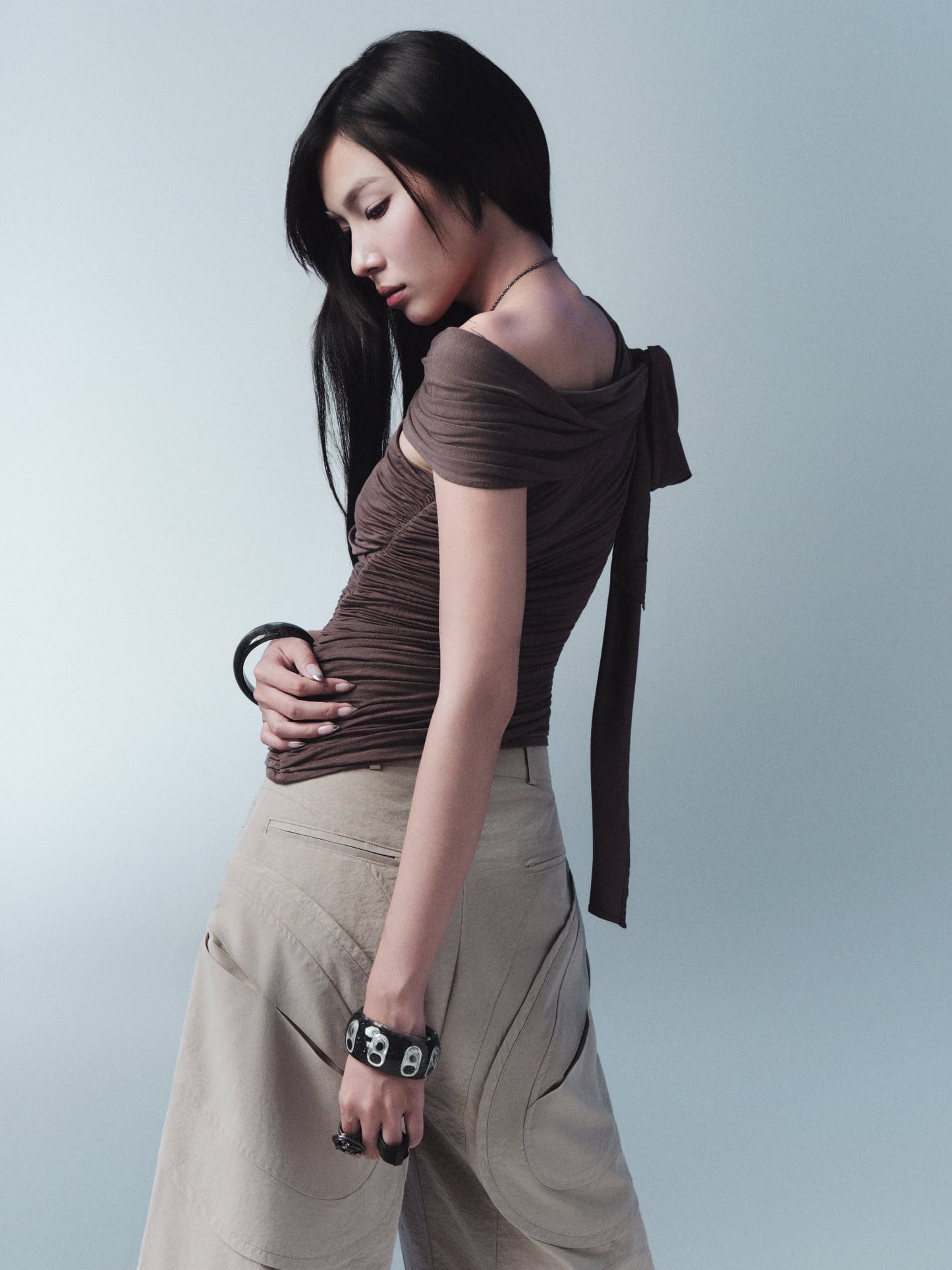 Claspin Top (Brown) — Bunnyhill