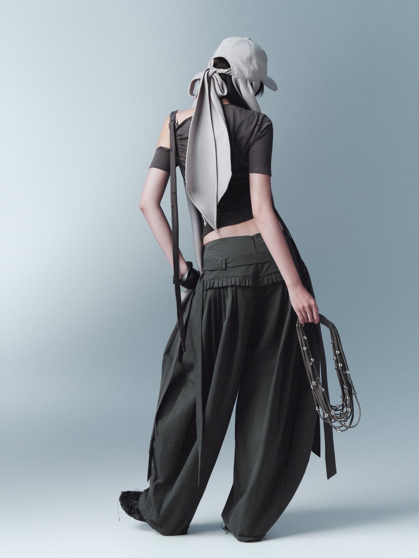 Grena Top (Dark Grey) — Bunnyhill