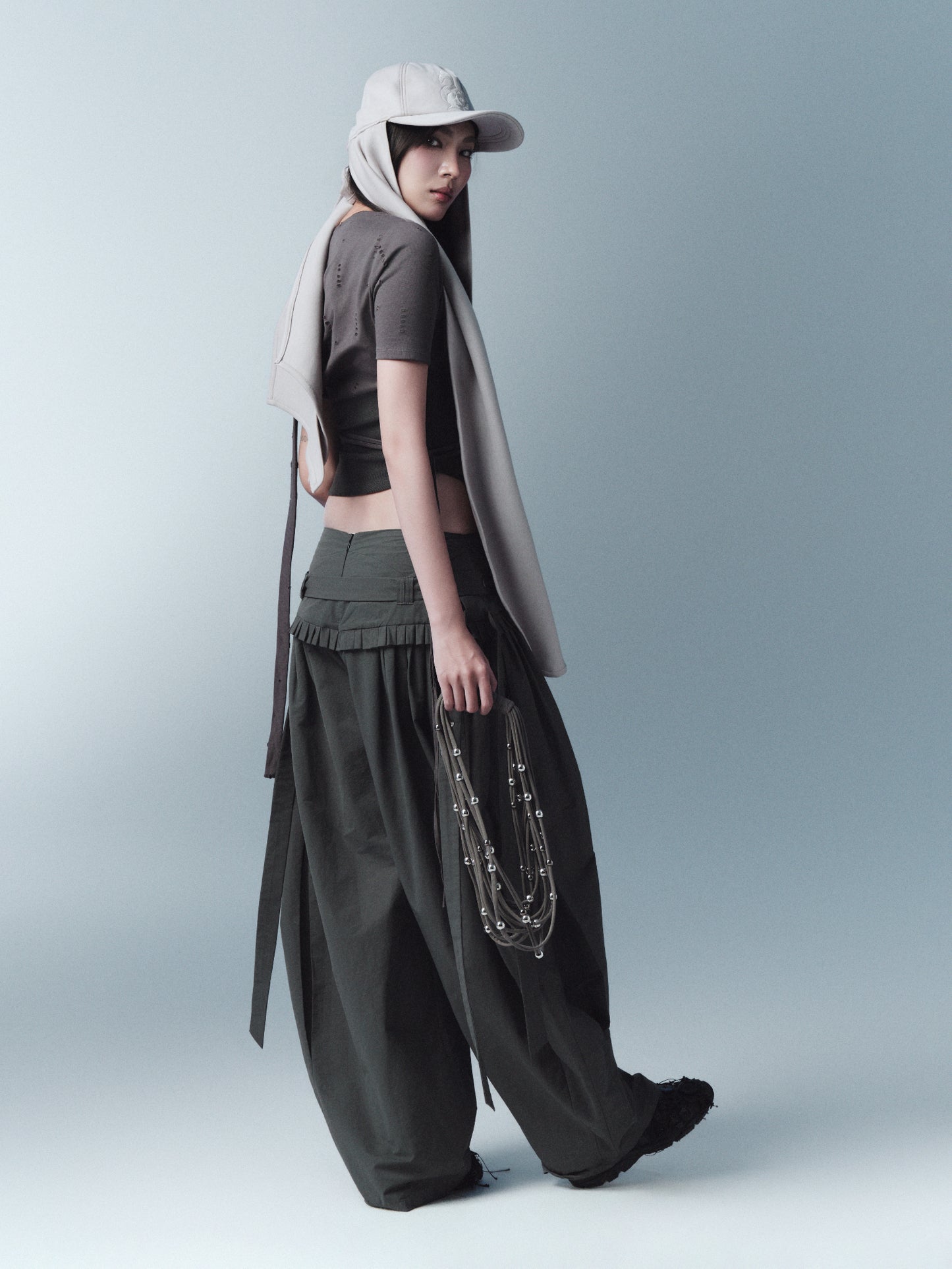 Grena Top (Dark Grey) — Bunnyhill