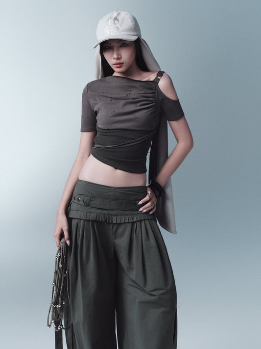 Grena Top (Dark Grey) — Bunnyhill