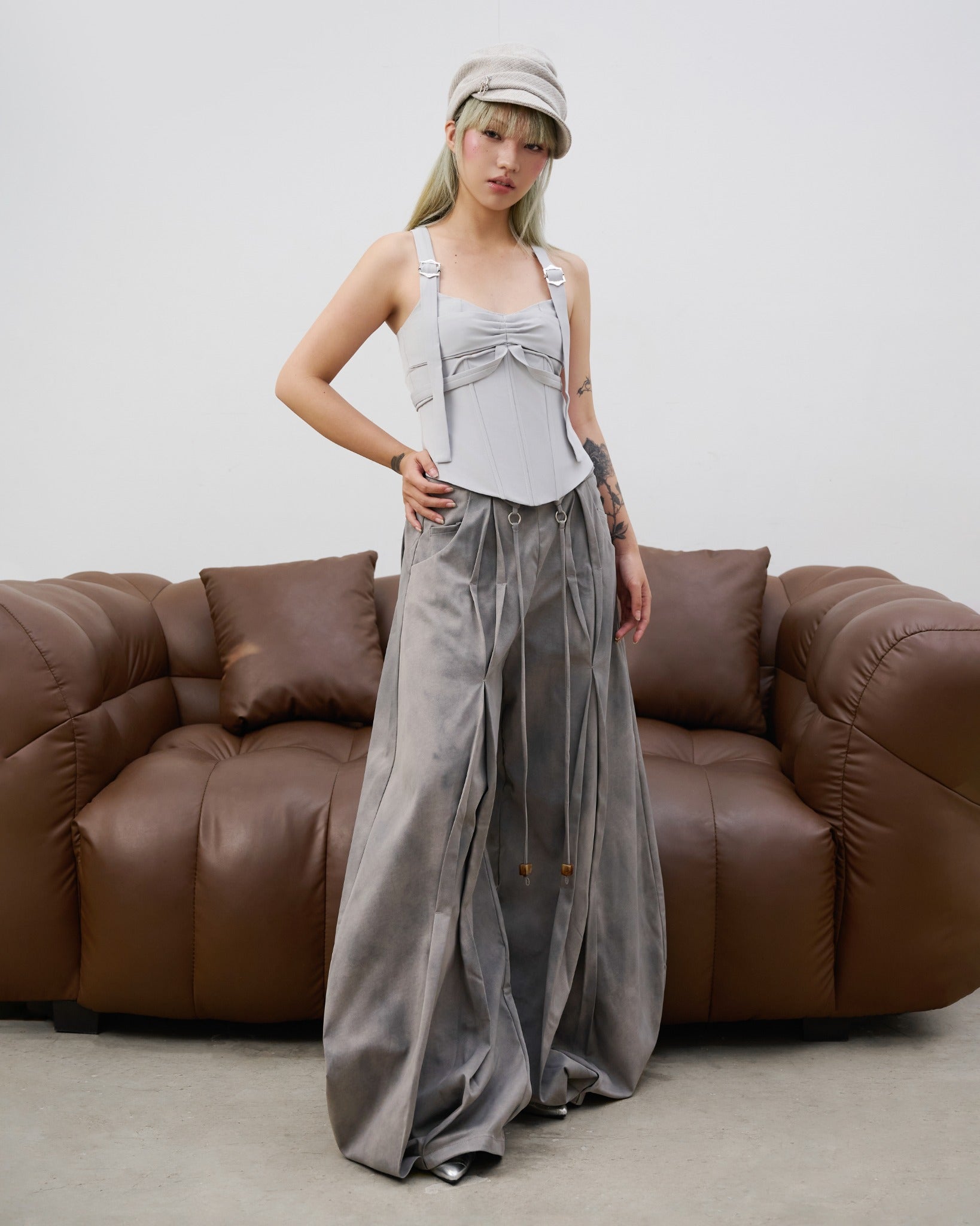 Radbitle Top (Grey) — Bunnyhill