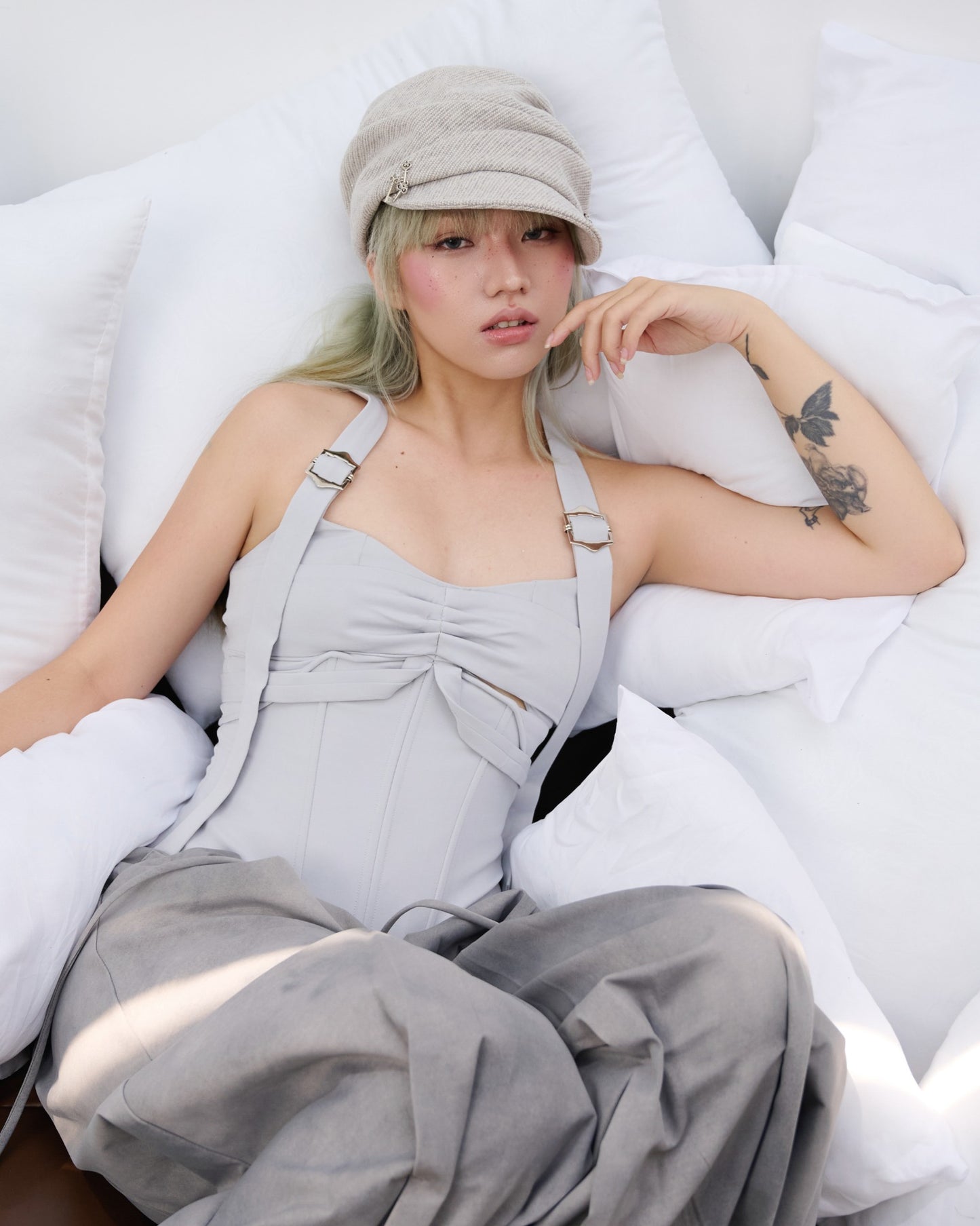 Radbitle Top (Grey) — Bunnyhill