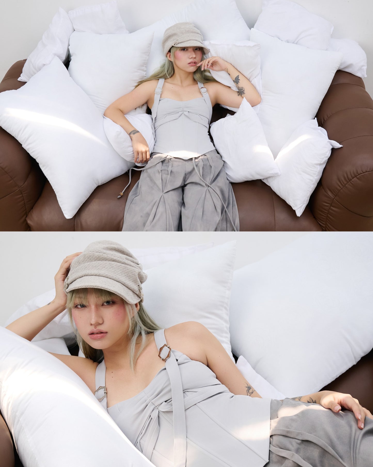 Radbitle Top (Grey) — Bunnyhill