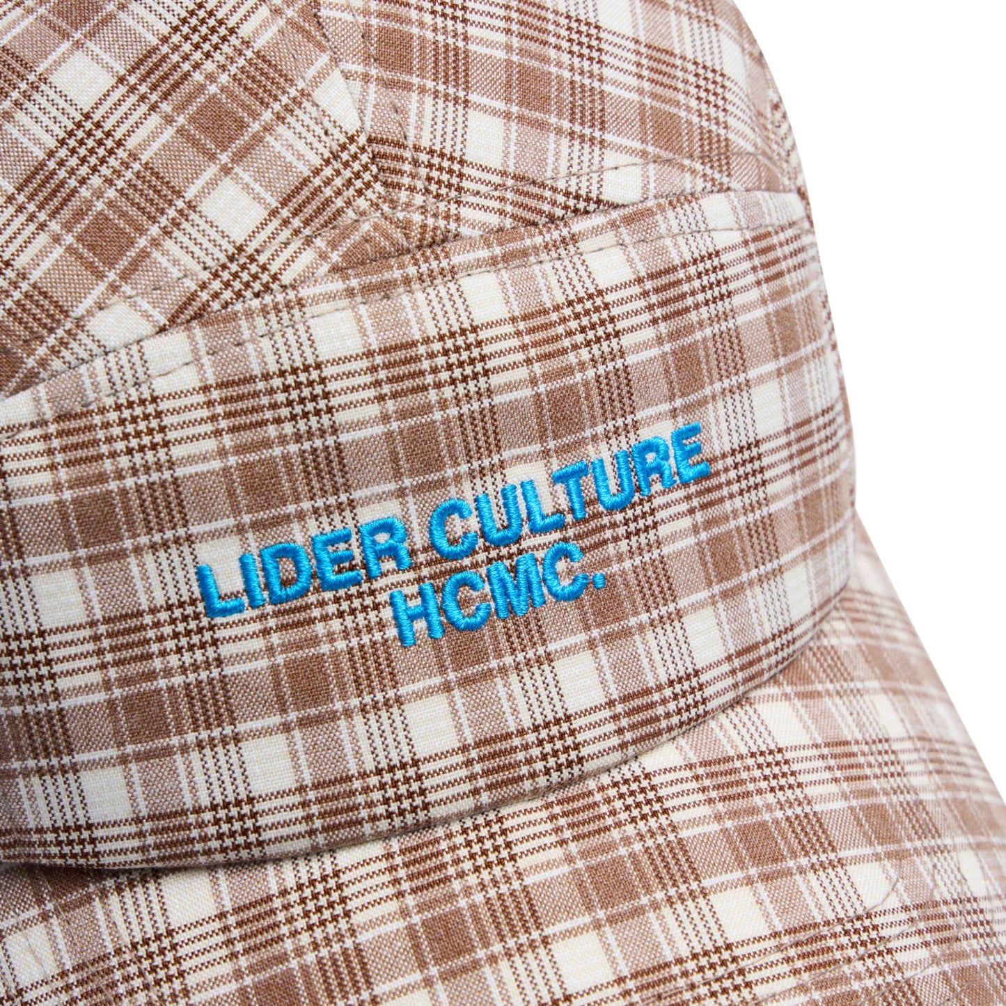 Lider CAROLINE CAP - Checked Cinnamon 帽