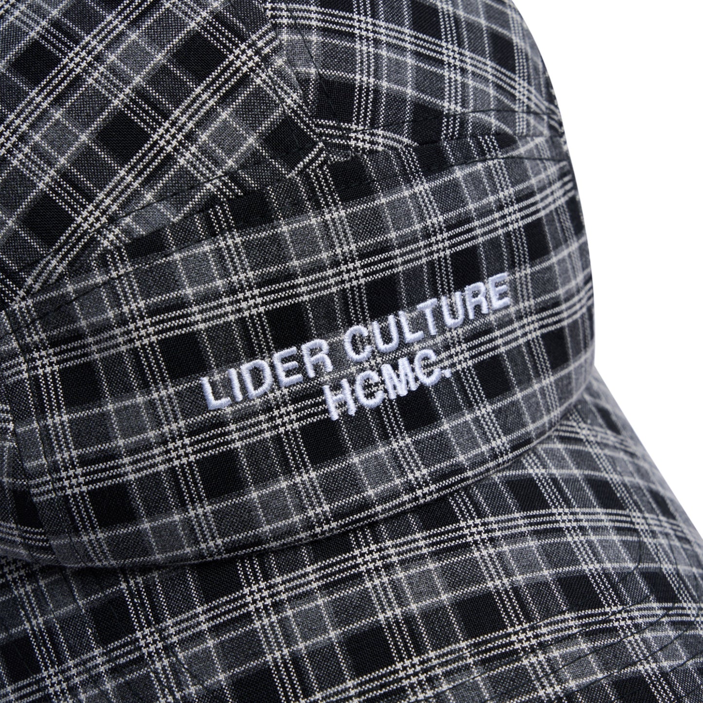 Lider CAROLINE CAP - Checked Black 帽