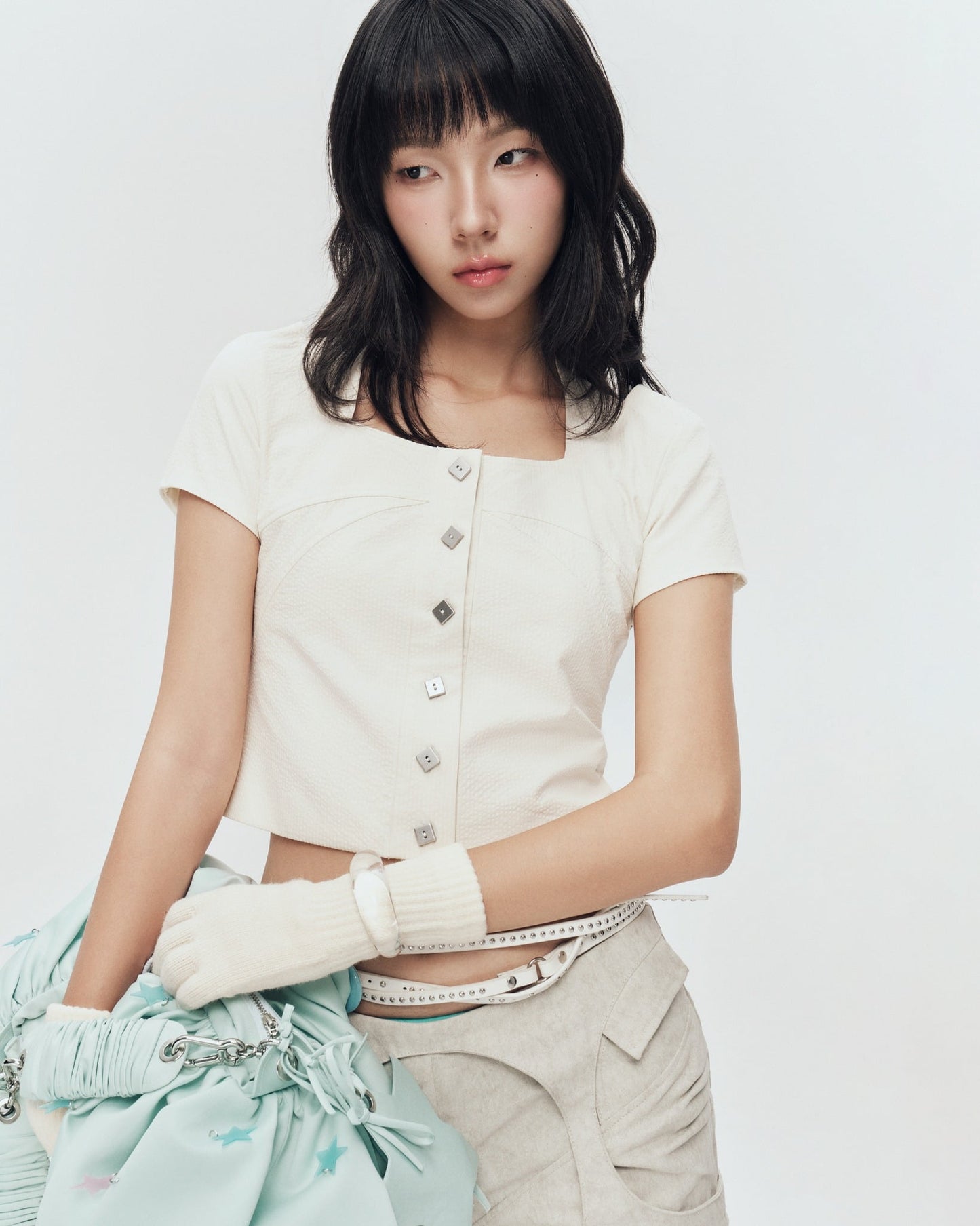Birdie Top (Ivory Stripes) — Bunnyhill