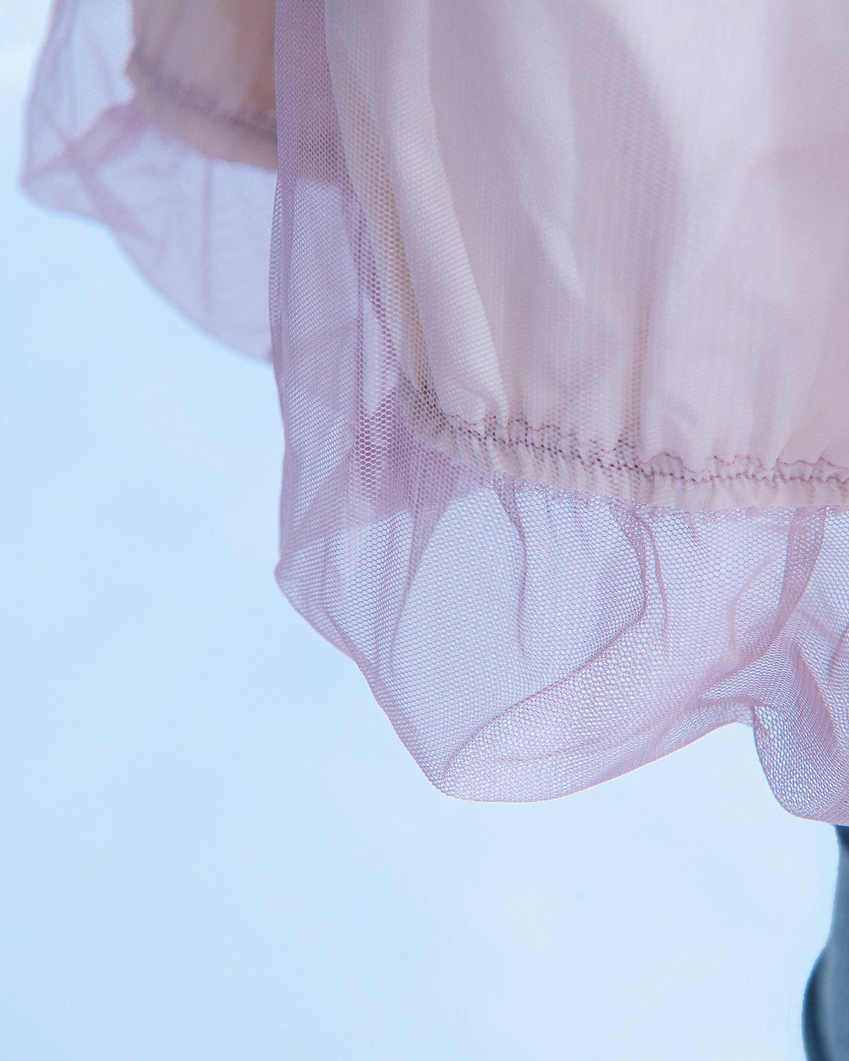 網紗泡泡裙（粉紫） Tulle Bubble Skirt｜細節