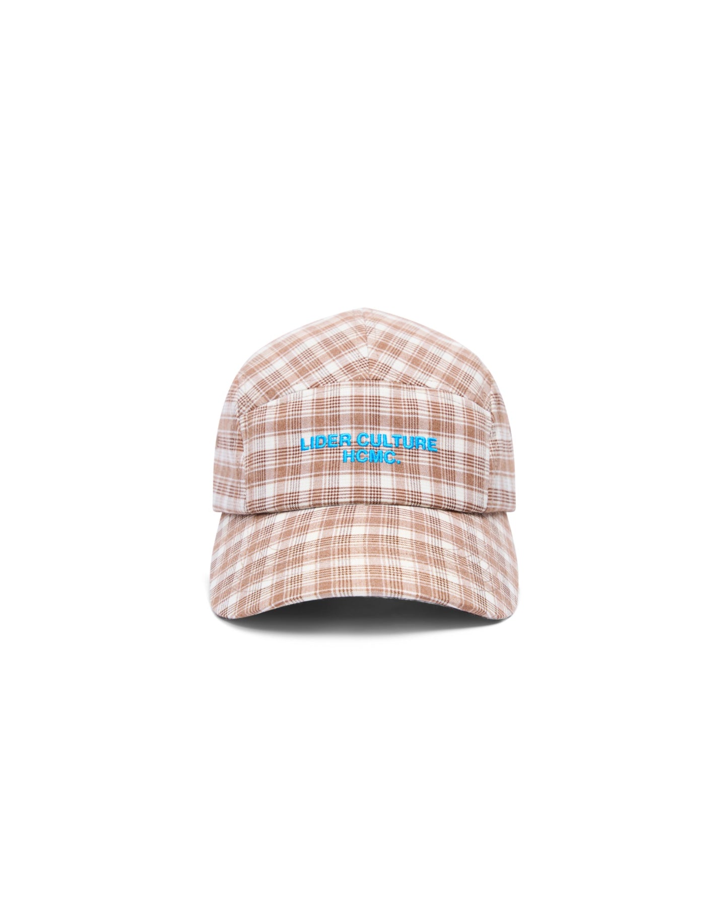 Lider CAROLINE CAP - Checked Cinnamon 帽