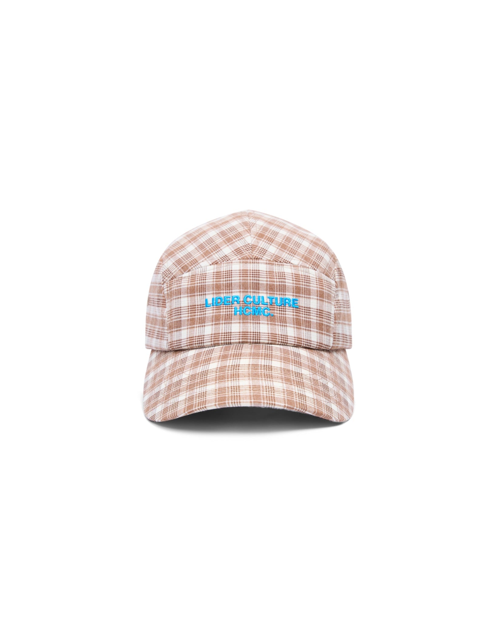 Lider CAROLINE CAP - Checked Cinnamon 帽