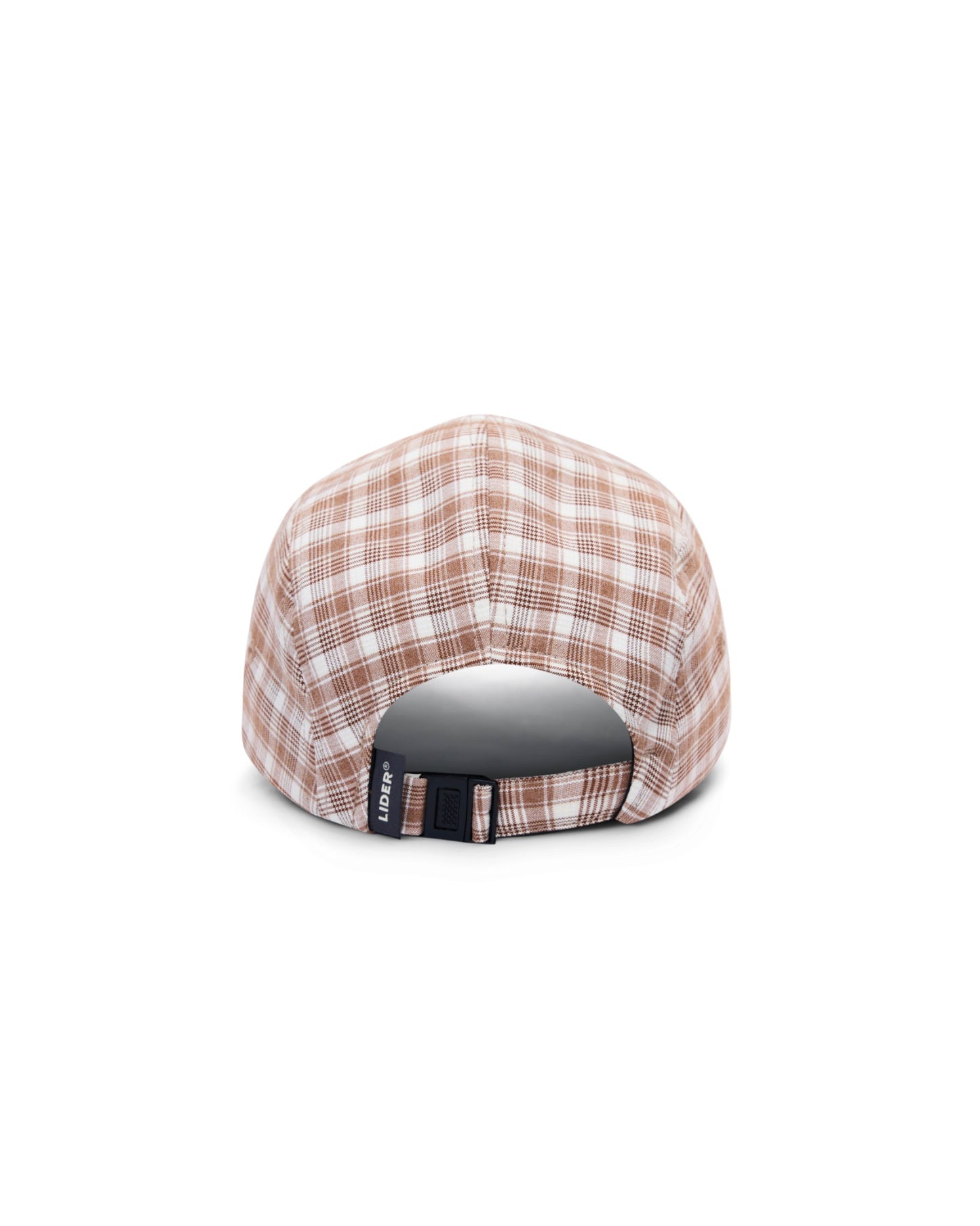 Lider CAROLINE CAP - Checked Cinnamon 帽