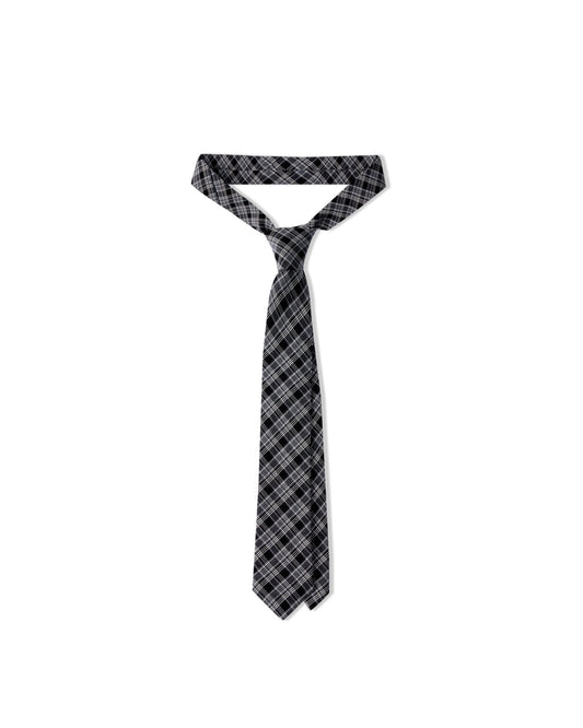 Lider CAROLINE TIE - Checked Black 領帶