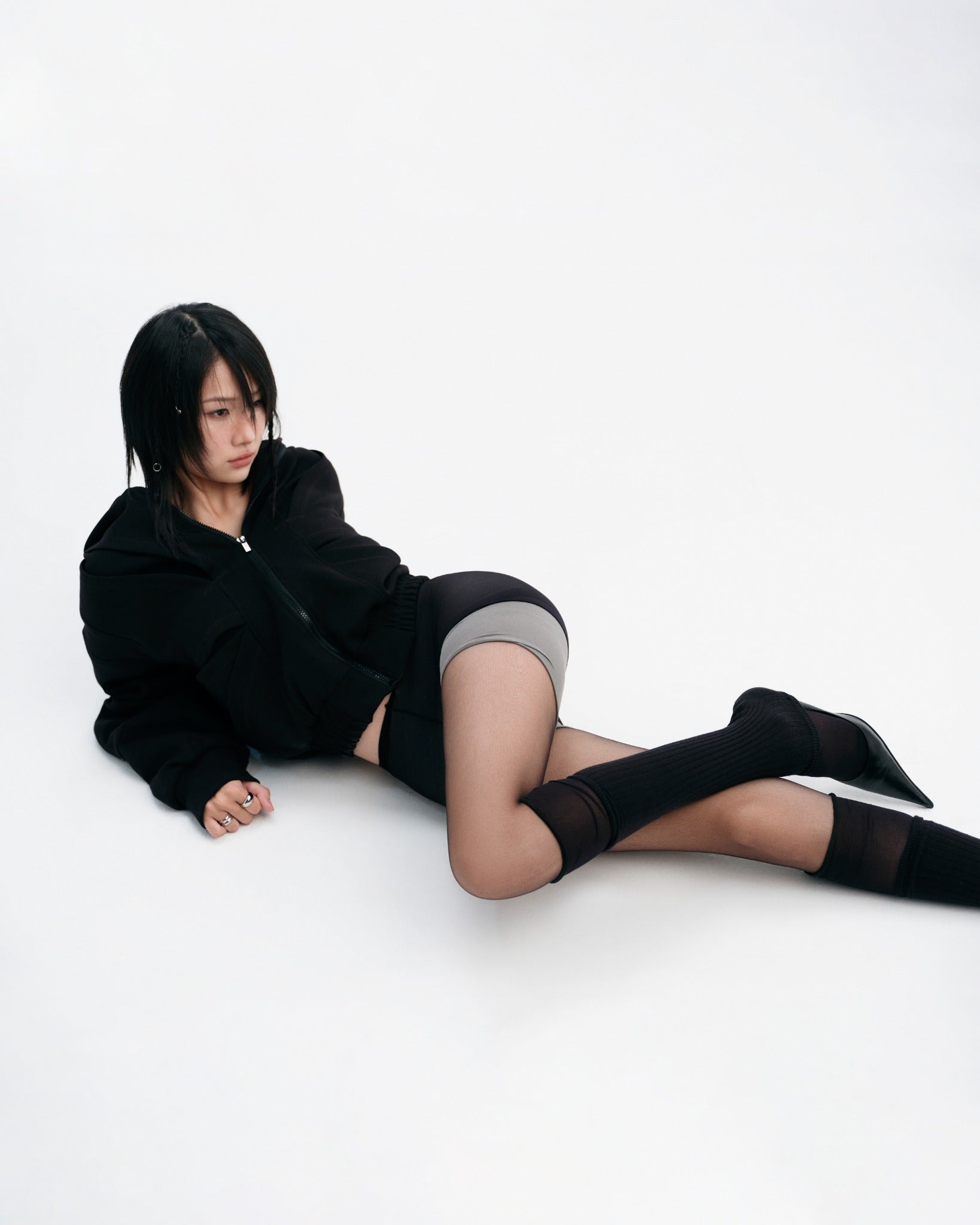 Maple Jacket (Black) — Bunnyhill