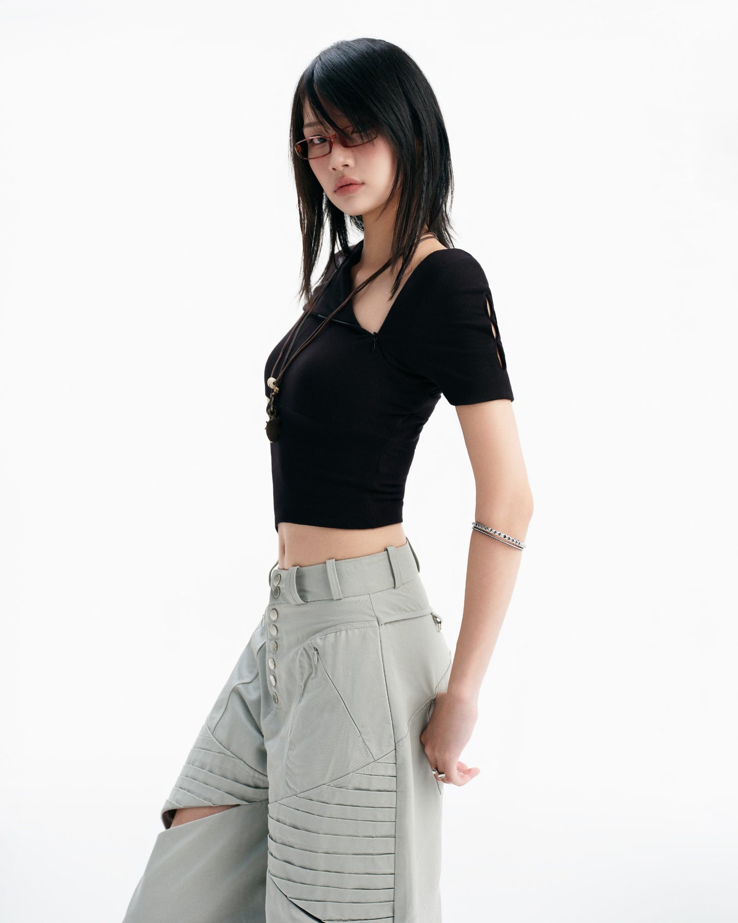 Remi Top (Black) — Bunnyhill