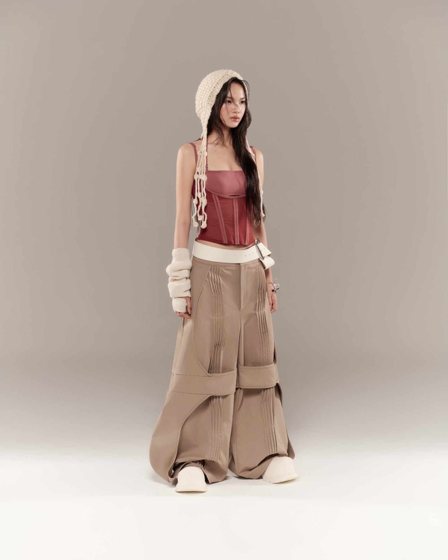 Melios Mesh Top (Red) — Bunnyhill