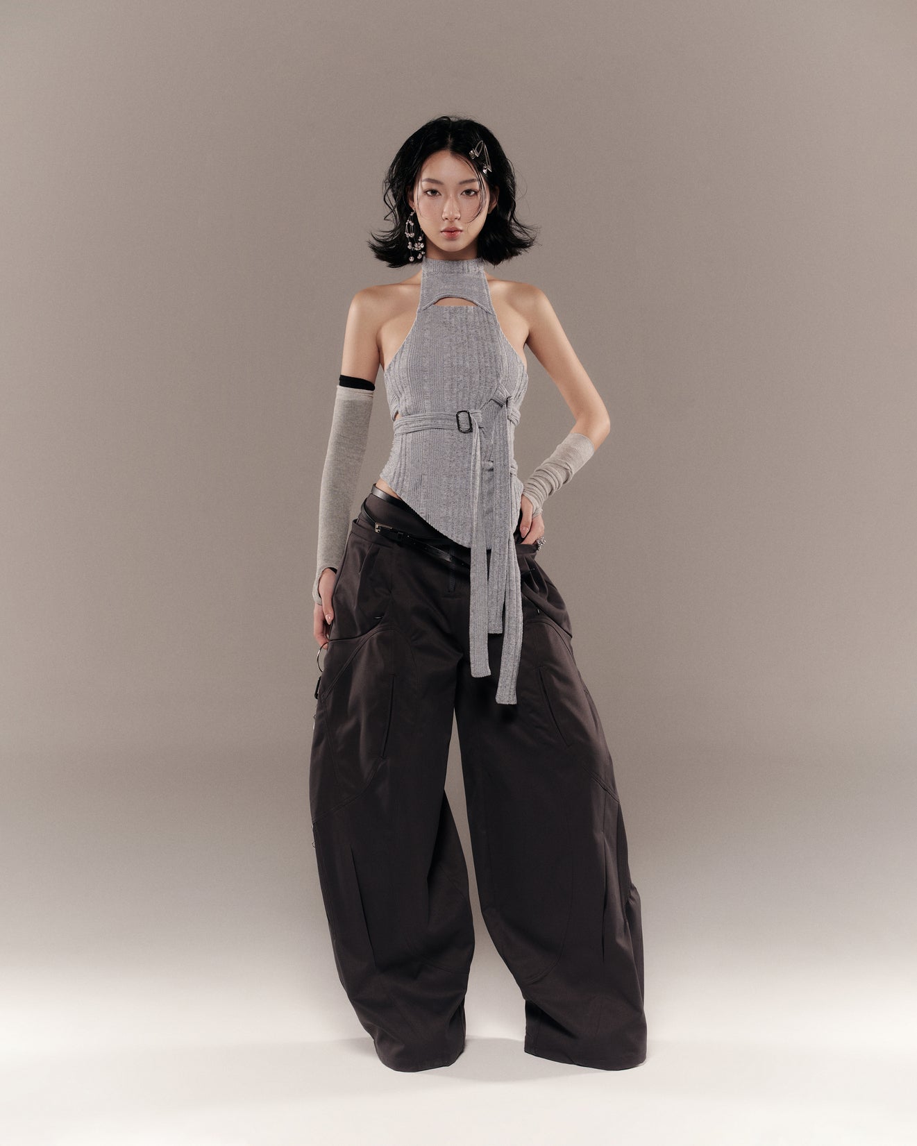 Ruby Top (Blue Grey) — Bunnyhill