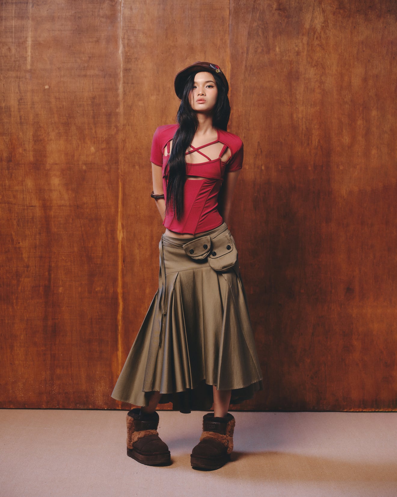 Casmir Top (Red) — Bunnyhill