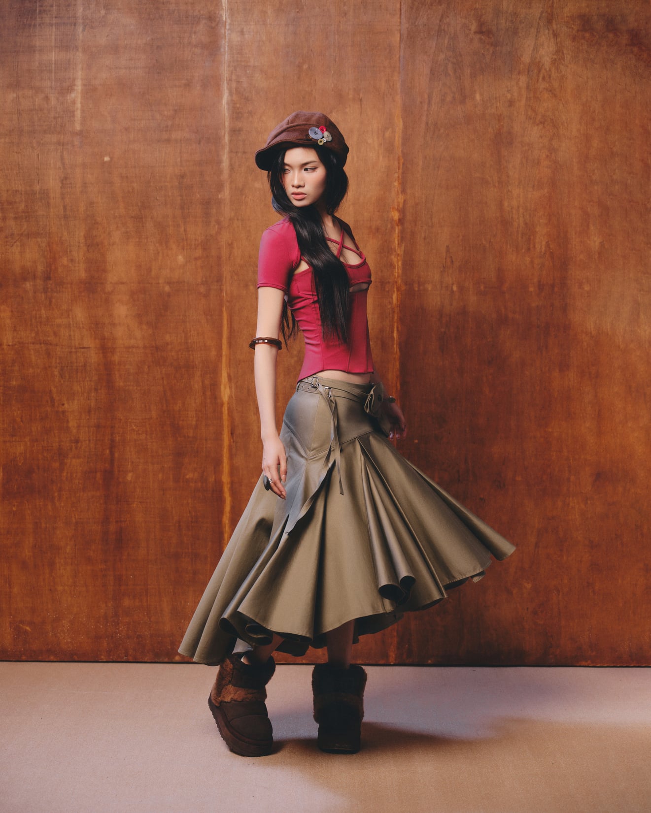 Casmir Top (Red) — Bunnyhill