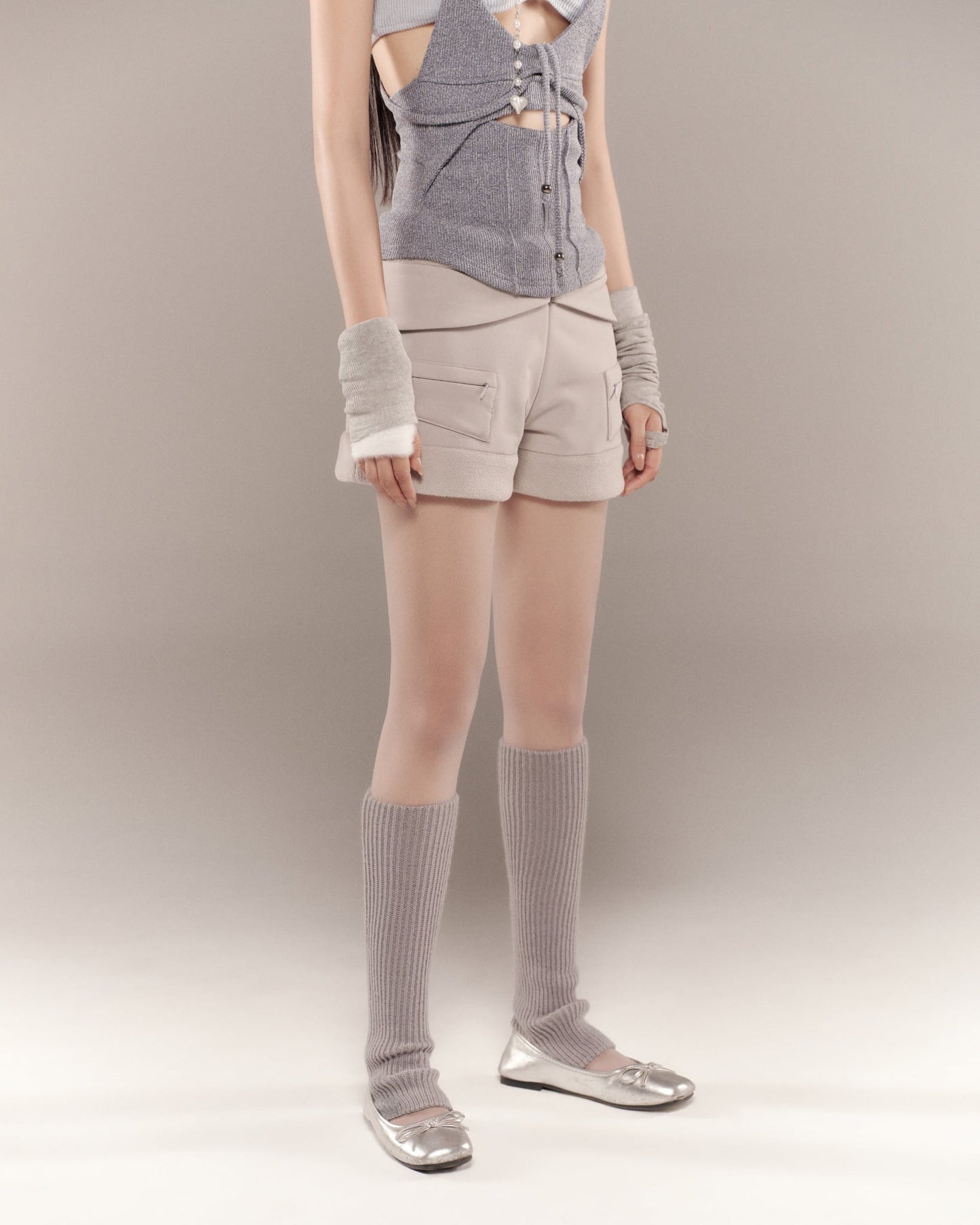 Bernie Top (Grey) — Bunnyhill