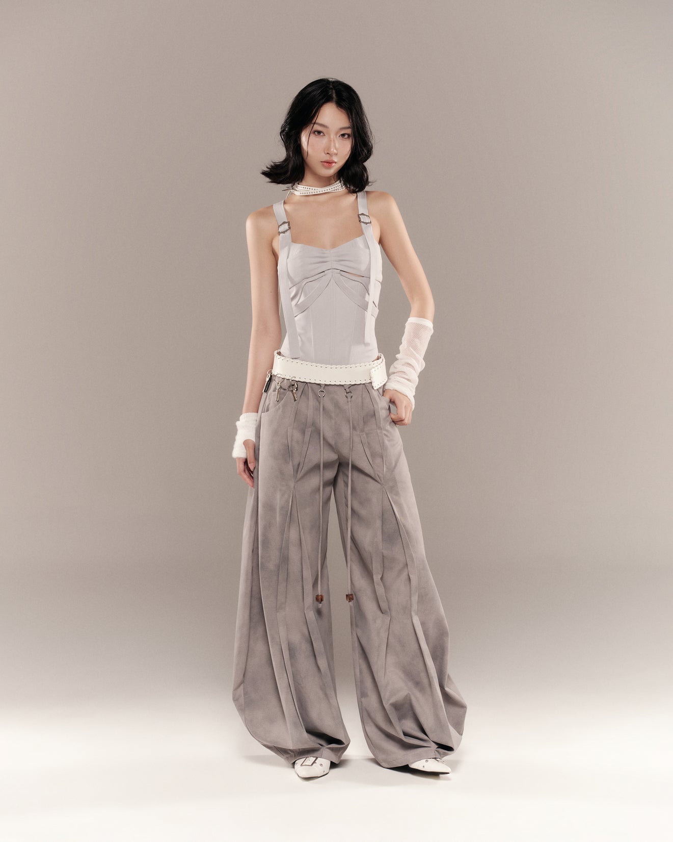 Radbitle Top (Grey) — Bunnyhill