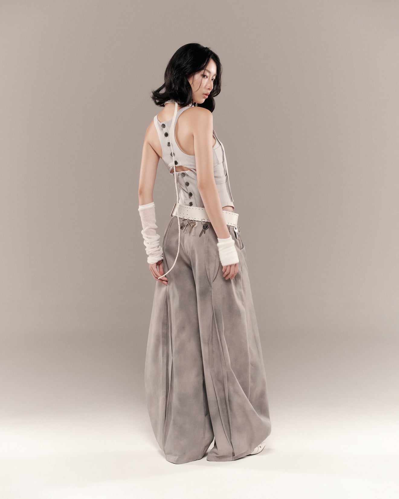 Radbitle Top (Grey) — Bunnyhill