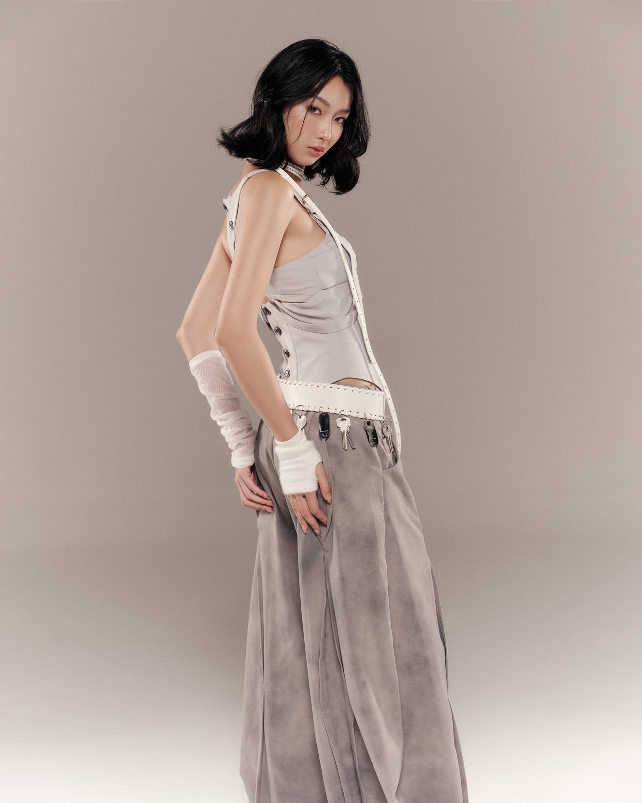 Radbitle Top (Grey) — Bunnyhill
