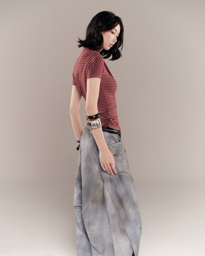 ARCHER PANTS VER JEAN GREY WASH | Bunnyhill 褲子 Pants
