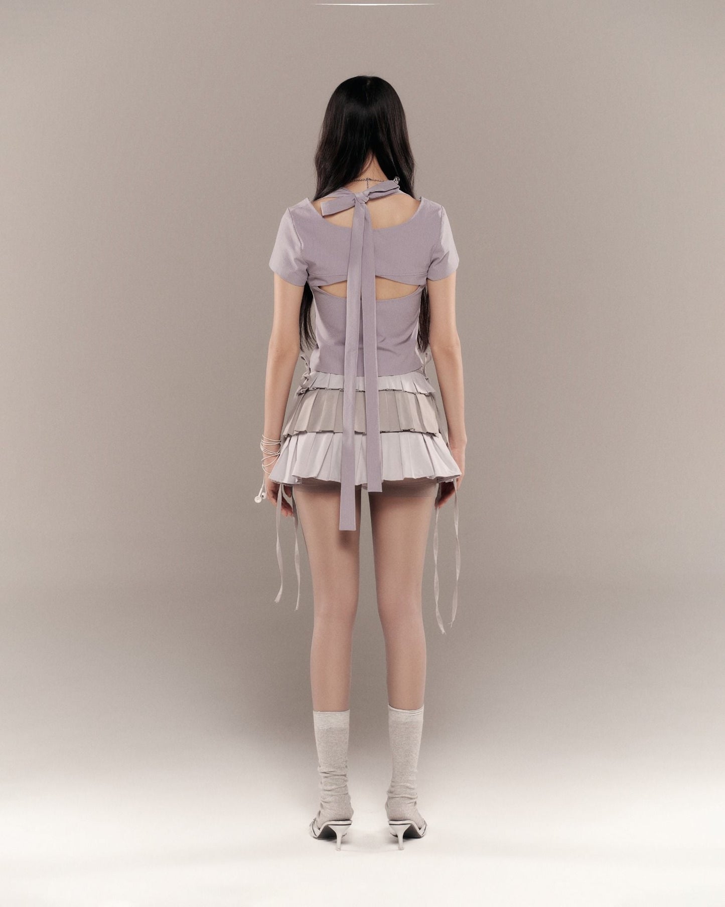 VONNIE SKIRT GREY | Bunnyhill 裙子 Skirt