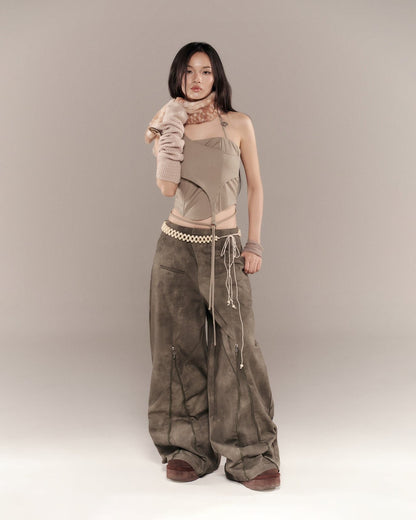 Bunnyhill Quentin 長褲，深綠色