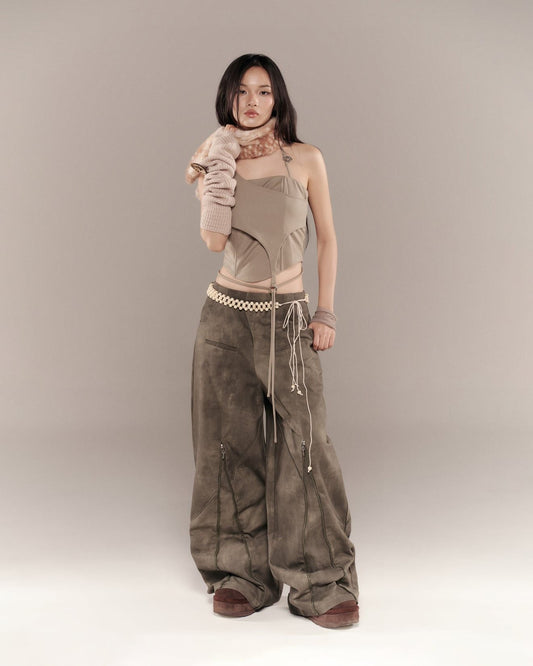Bunnyhill Quentin 長褲，深綠色