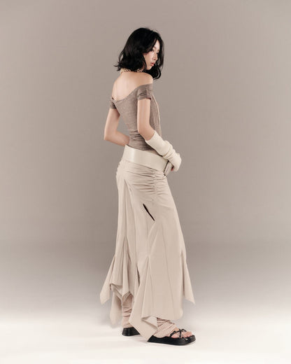 SHANNON SKIRT BEIGE | Bunnyhill 裙子 Skirt