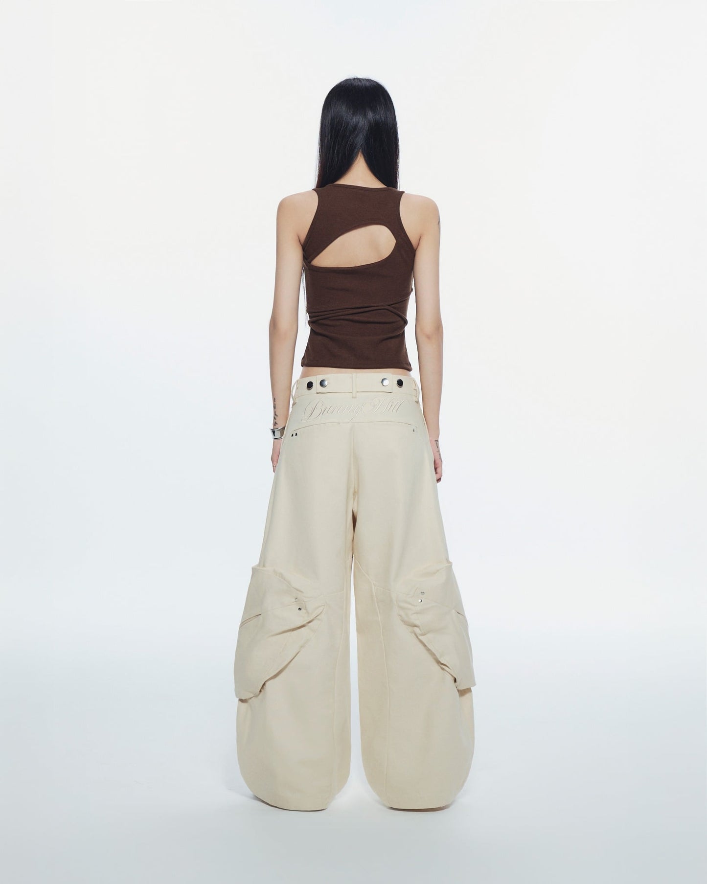 Conrad Sleeveless Top (Brown) — Bunnyhill
