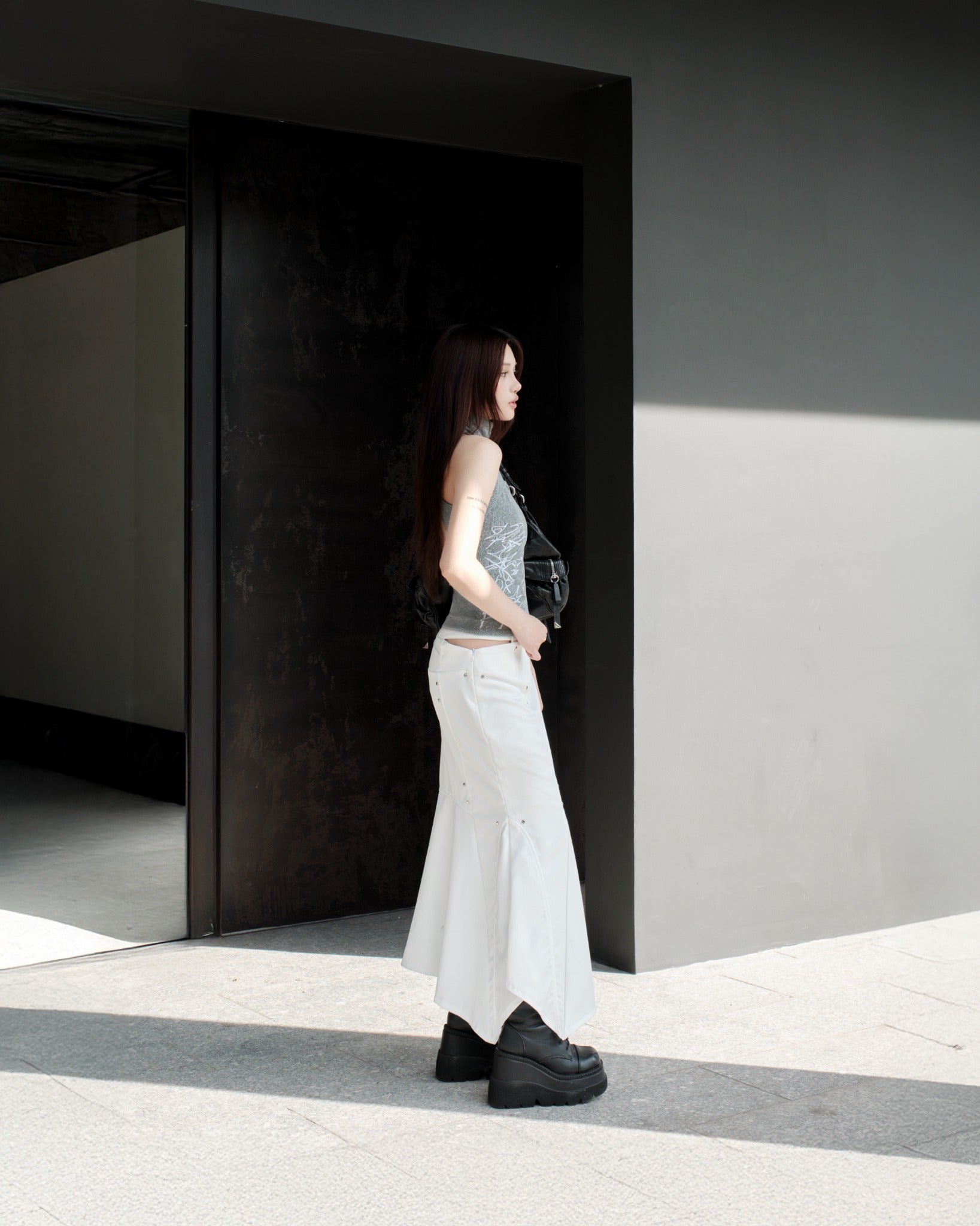 Rue Tanktop (Grey) — Bunnyhill