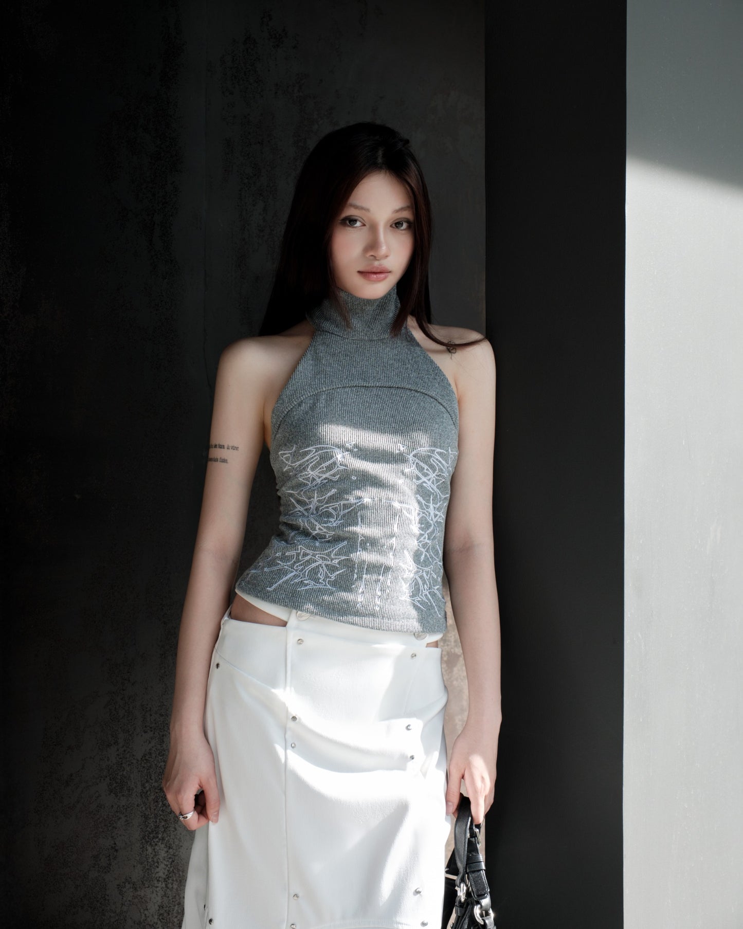 Rue Tanktop (Grey) — Bunnyhill