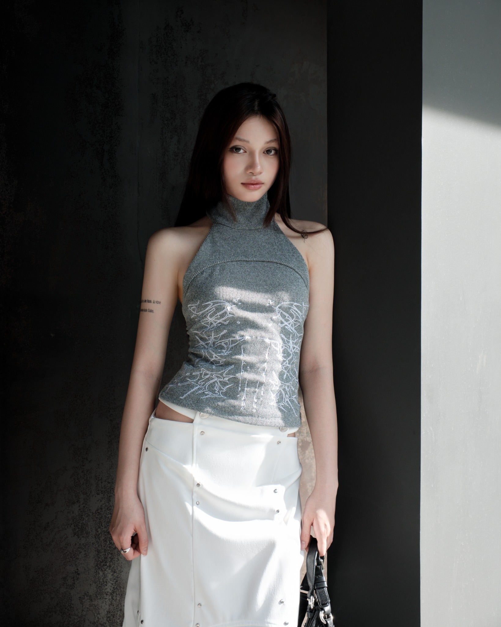 Rue Tanktop (Grey) — Bunnyhill
