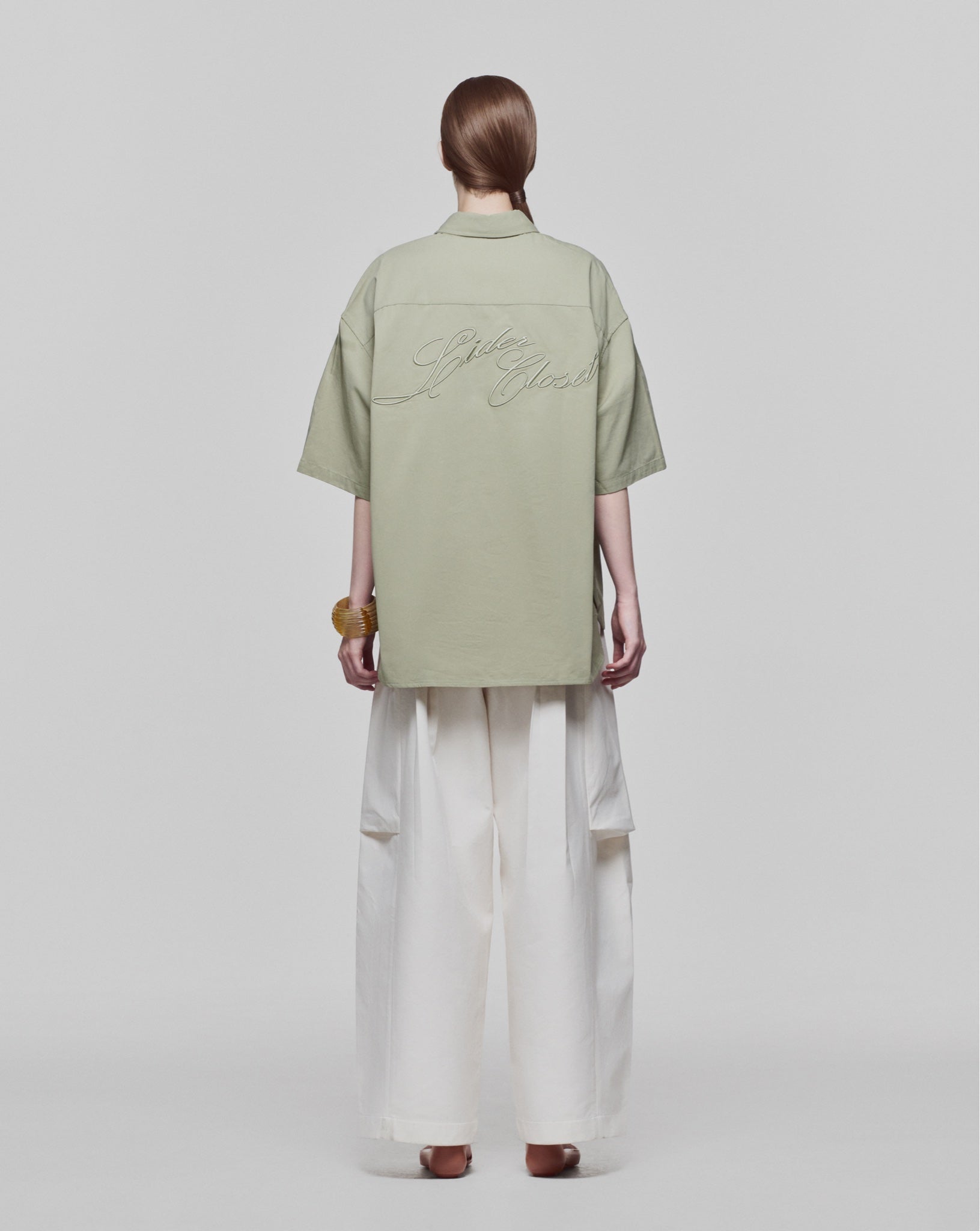 Lider OFF DUTY BOXY SHIRT - Soft Avo 恤衫