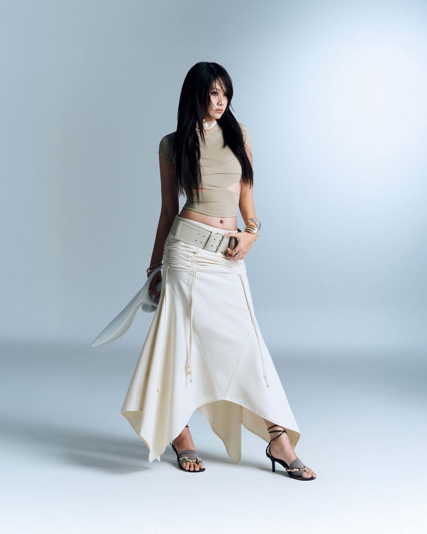 HARLOW SKIRT IVORY | Bunnyhill 裙子 Skirt