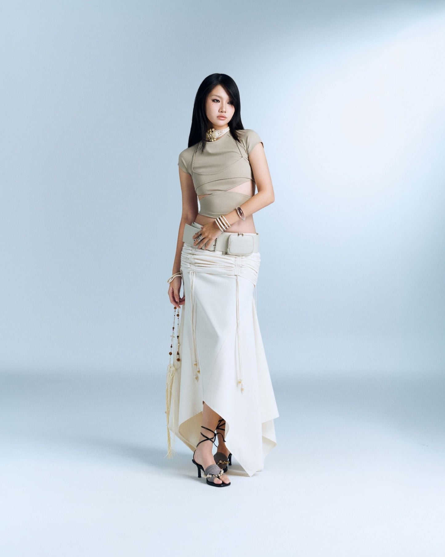 HARLOW SKIRT IVORY | Bunnyhill 裙子 Skirt